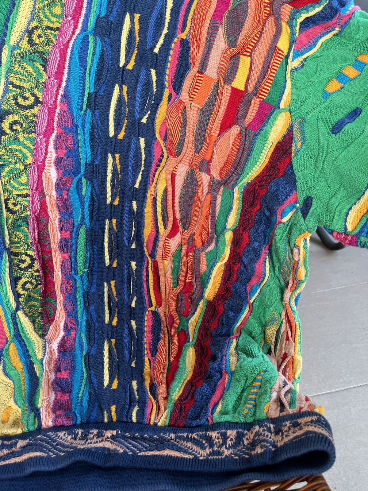 Coogi Rare Vintage 90s Coogi 3D Knit Sweater Rainbow Unicorn Size US M / EU 48-50 / 2 - 10 Thumbnail