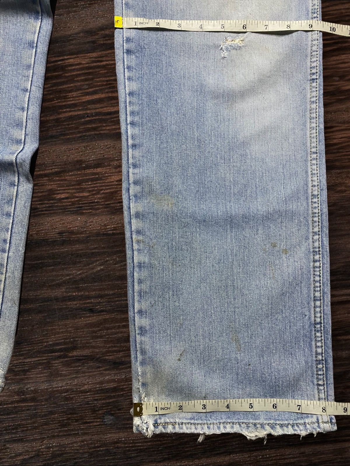 Edwin Vintage Japanese Brand Something guy Grunge Loose Jeans Size US 32 / EU 48 - 18 Thumbnail