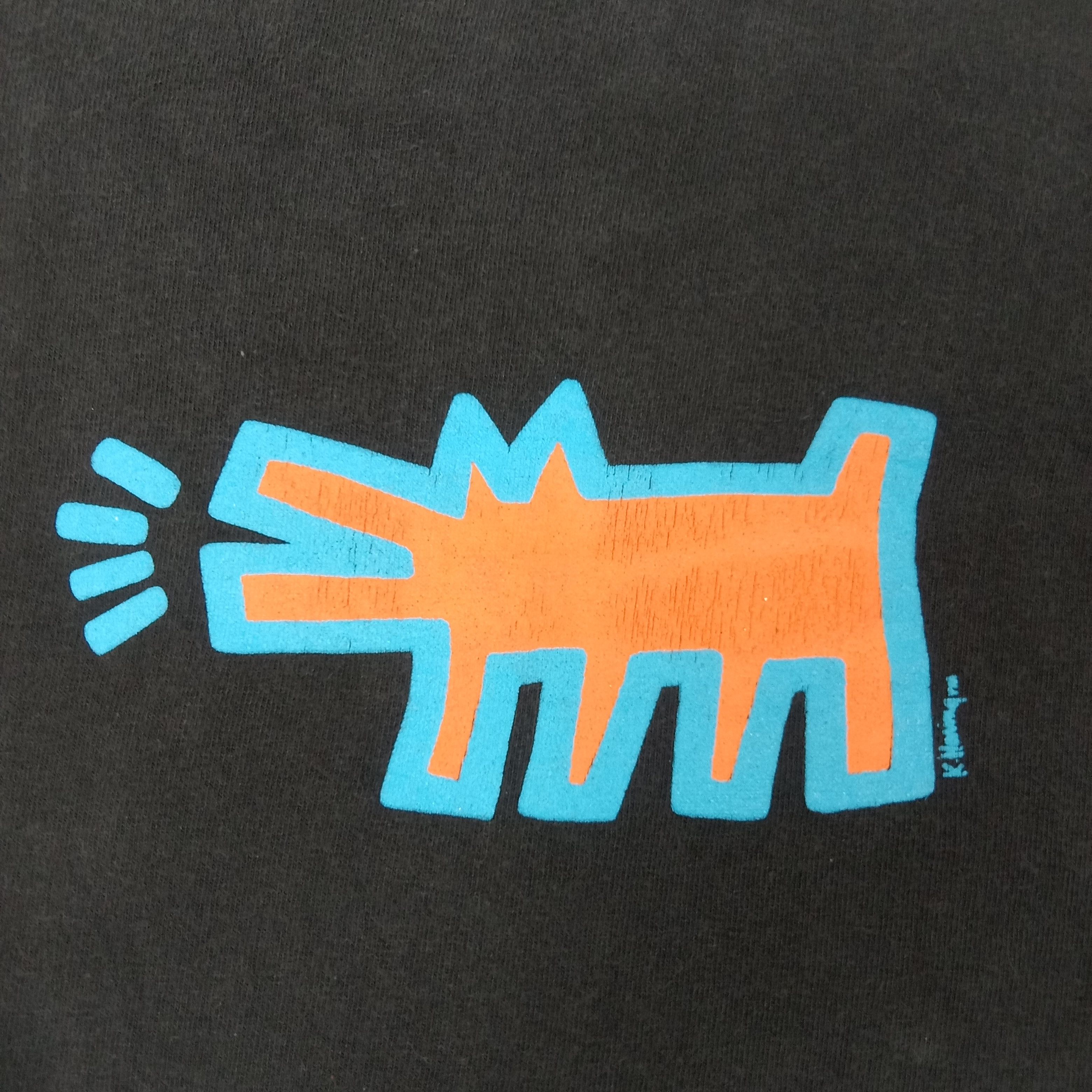 Keith Haring Keith Haring American Art Design Tshirt C223N25 Size US L / EU 52-54 / 3 - 6 Thumbnail