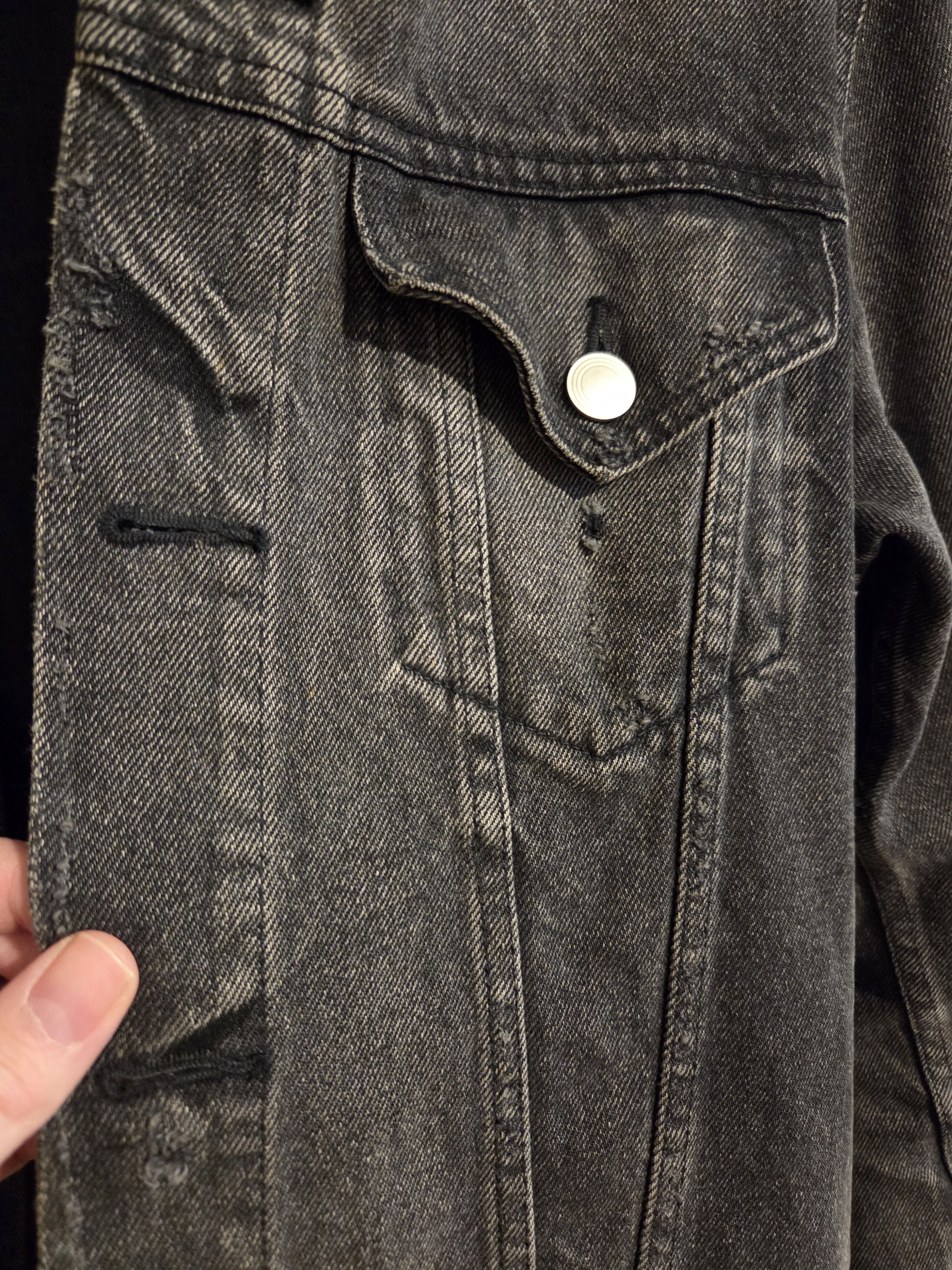 John Elliott Black Denim Thumper Sz 2 Size US M / EU 48-50 / 2 - 2 Thumbnail