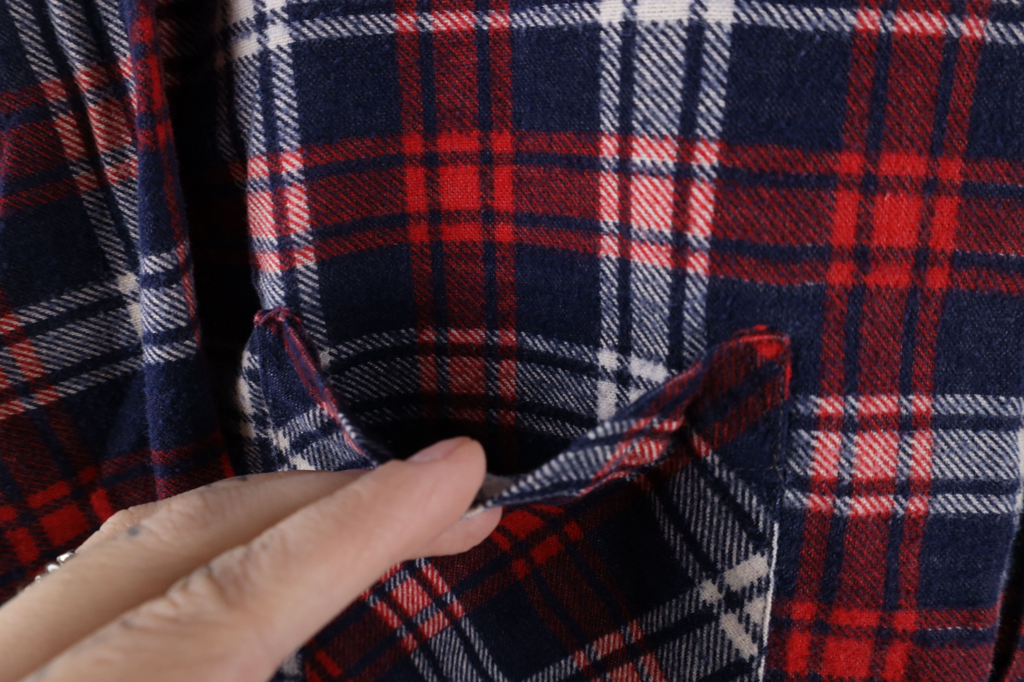 Vintage Vintage 70s Streetwear Collared Button Shirt Plaid USA Size US M / EU 48-50 / 2 - 4 Thumbnail