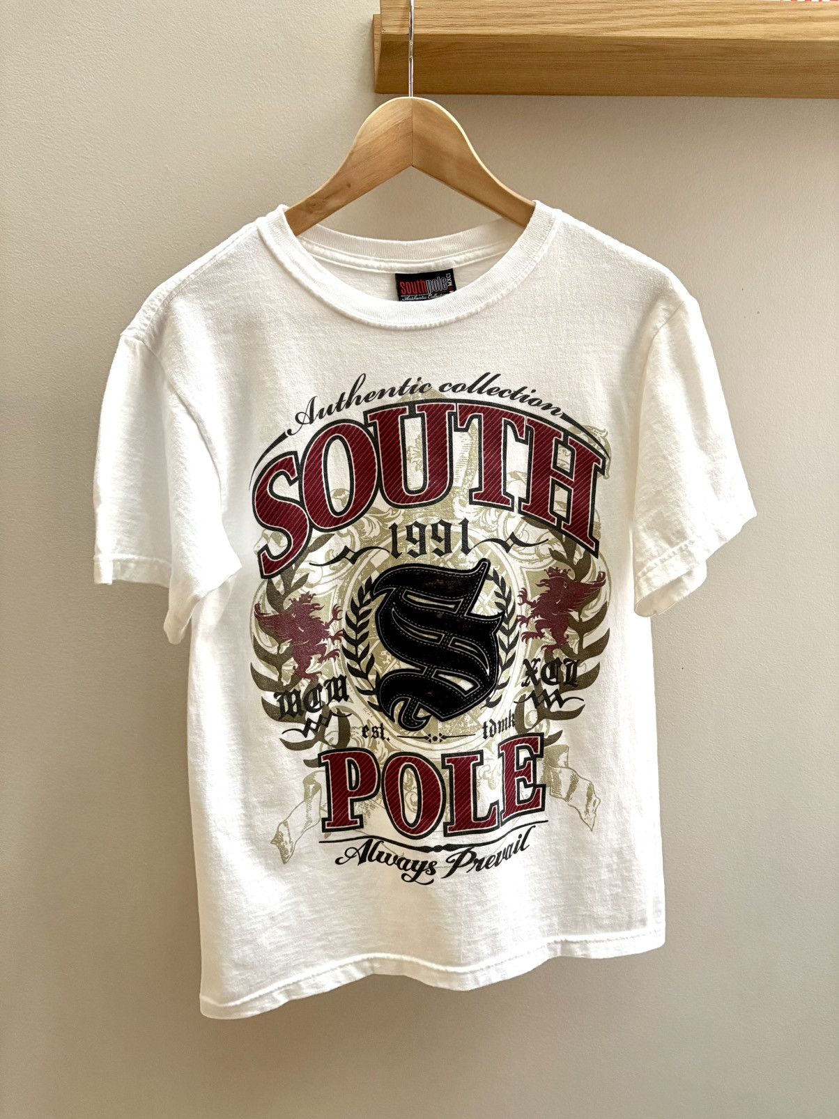 Southpole South Pole VTG Y2K “Always Prevail” white t-shirt S Size US S / EU 44-46 / 1 - 1 Thumbnail