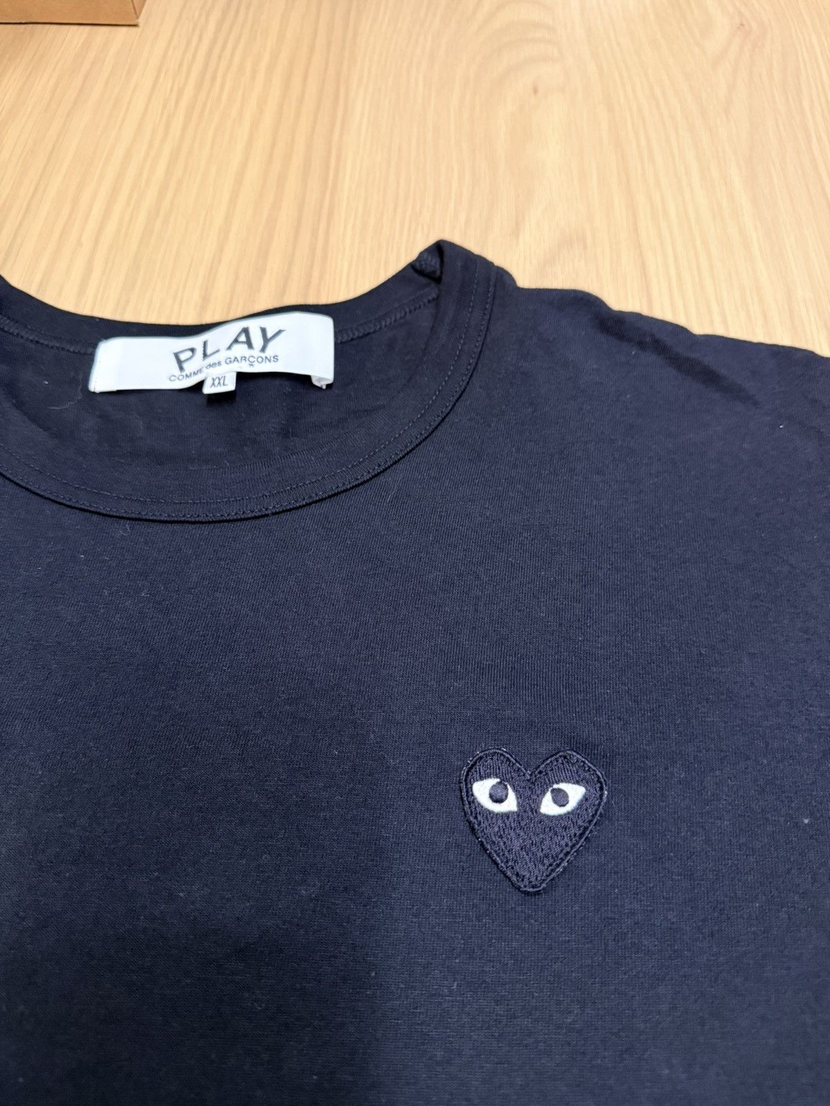 Comme des Garcons PLAY Comme Des Garcons Play patch tshirt size XL/XXL Size US XXL / EU 58 / 5 - 2 Thumbnail