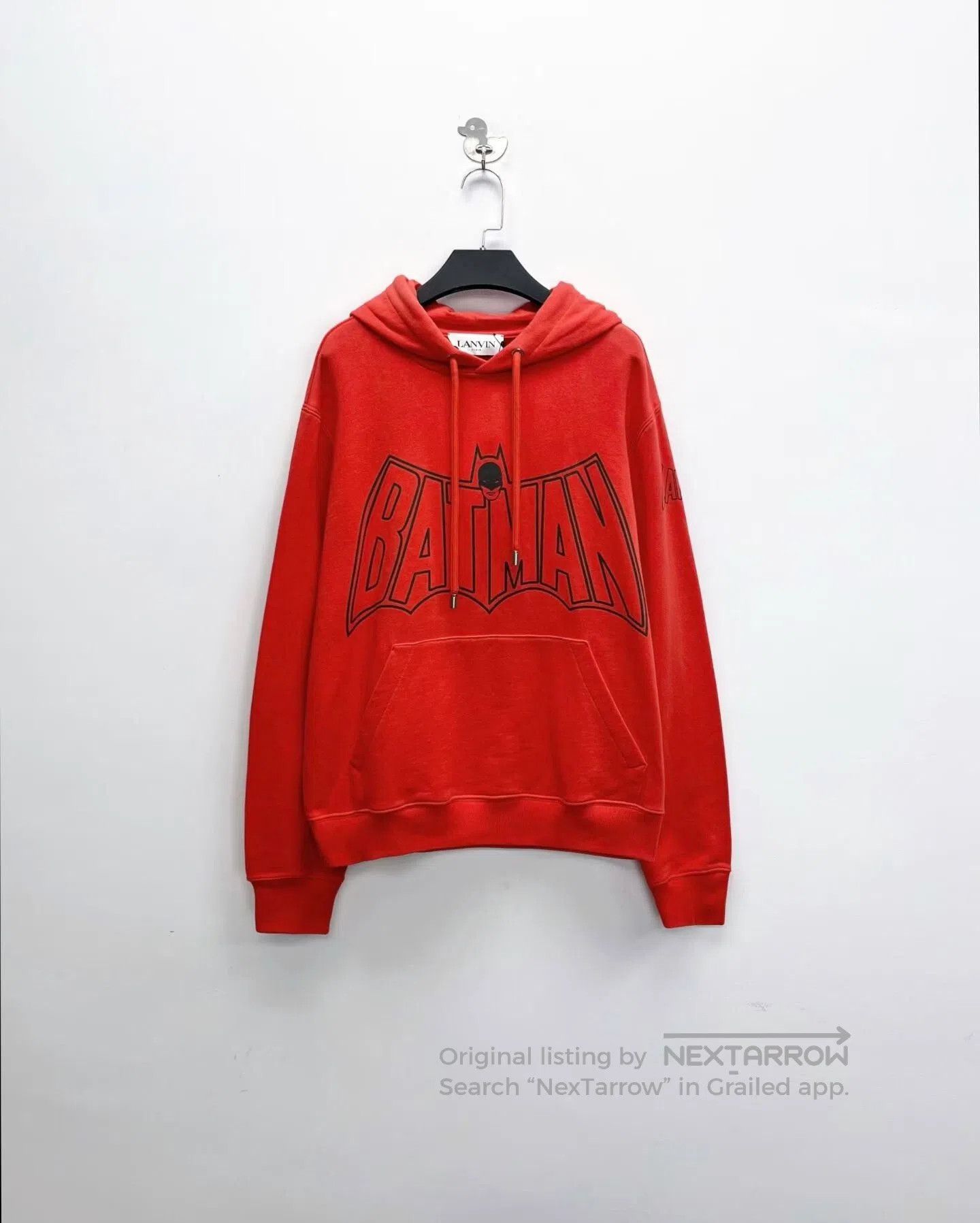 Lanvin Lanvin x Batman Logo Hoodie. Size US M / EU 48-50 / 2 - 1 Thumbnail