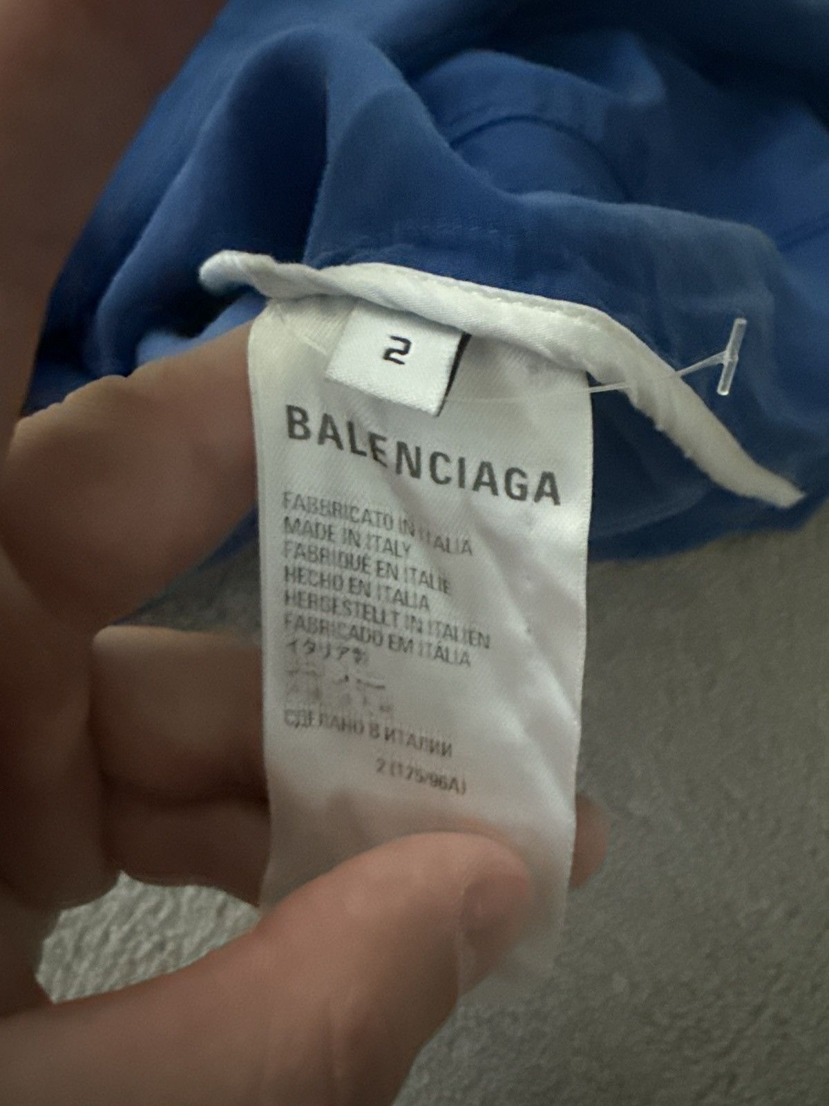 Balenciaga Balenciaga Sporty B Oversized Track Jacket Size US XXL / EU 58 / 5 - 8 Thumbnail