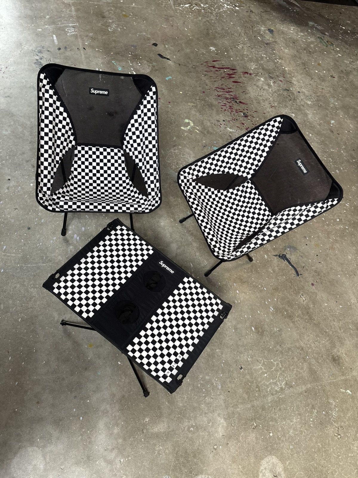 Supreme 2016 SUPREME HELINOX Checkered Set Size ONE SIZE - 3 Thumbnail