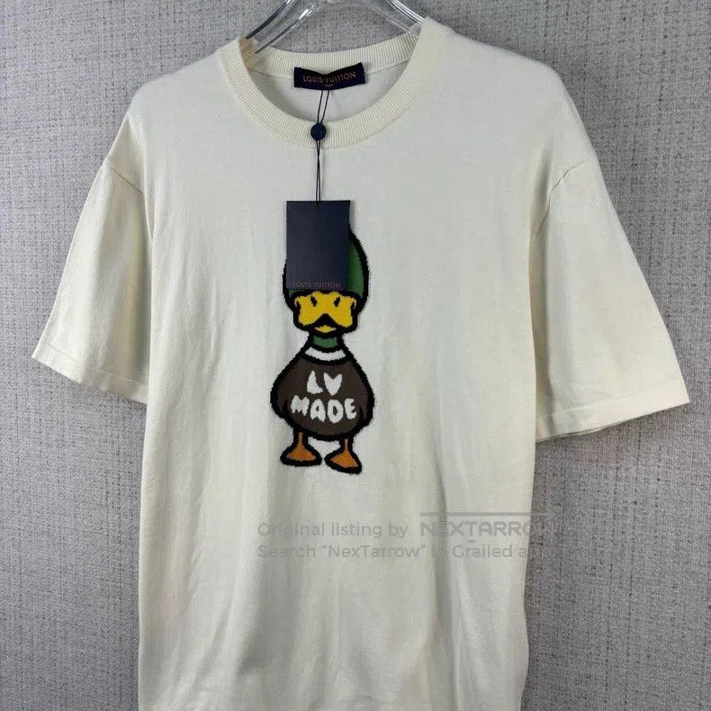 Louis Vuitton Louis Vuitton SS22 Duck Pattern Crew Neck Pullover Short S Size US L / EU 52-54 / 3 - 2 Thumbnail