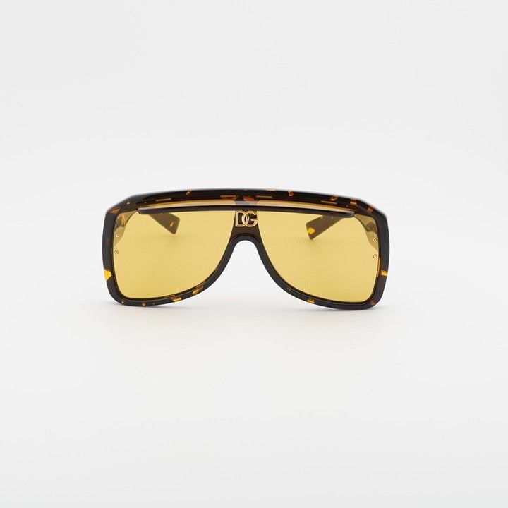 Dolce & Gabbana DG6205 612/85 Sunglasses Yellow Havana display picture 1