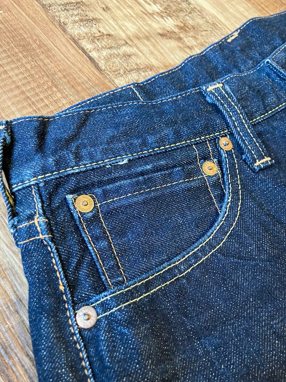 Japanese Brand TOKYO JEANS TJ-1 W30 x L33 Deer Skin Back Pocket Size US 30 / EU 46 - 9 Thumbnail