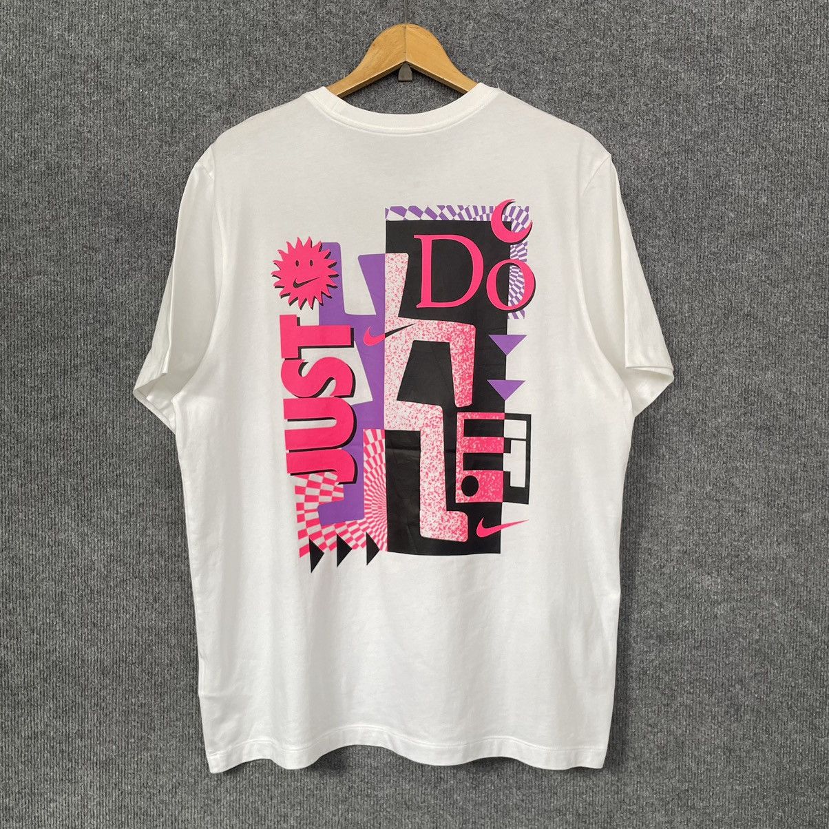Nike Vintage Y2K Nike Just Do It Crazy Backhit T Shirt Size US XL / EU 56 / 4 - 1 Thumbnail