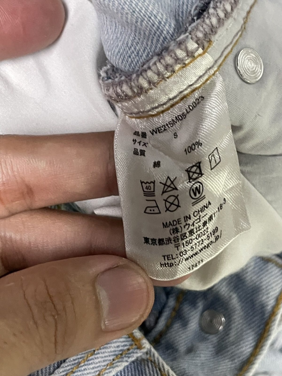 Japanese Brand WEGO Brand Destroyed Denim Jeans (62) Size US 26 / EU 42 - 9 Thumbnail