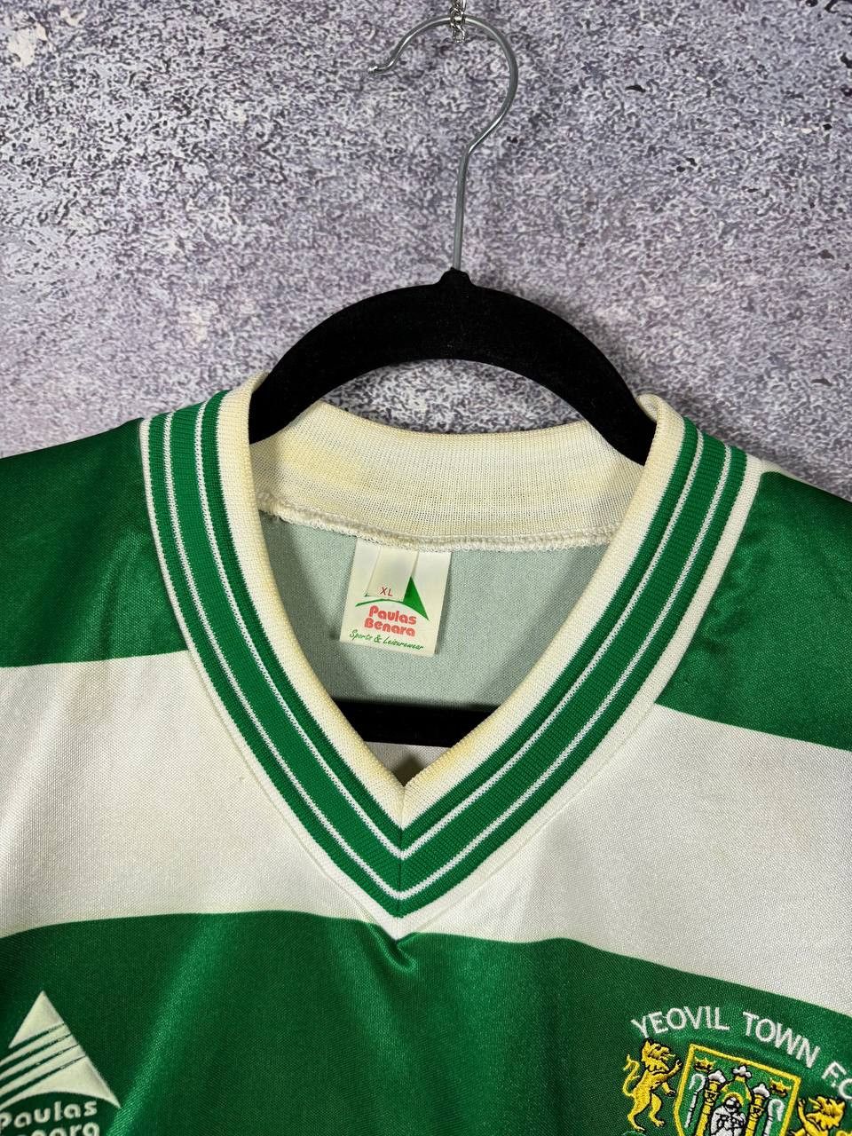 Vintage Yeovil Town FC 2003/04 Paulas Benara Vintage Soccer Jersey Size US XL / EU 56 / 4 - 7 Thumbnail