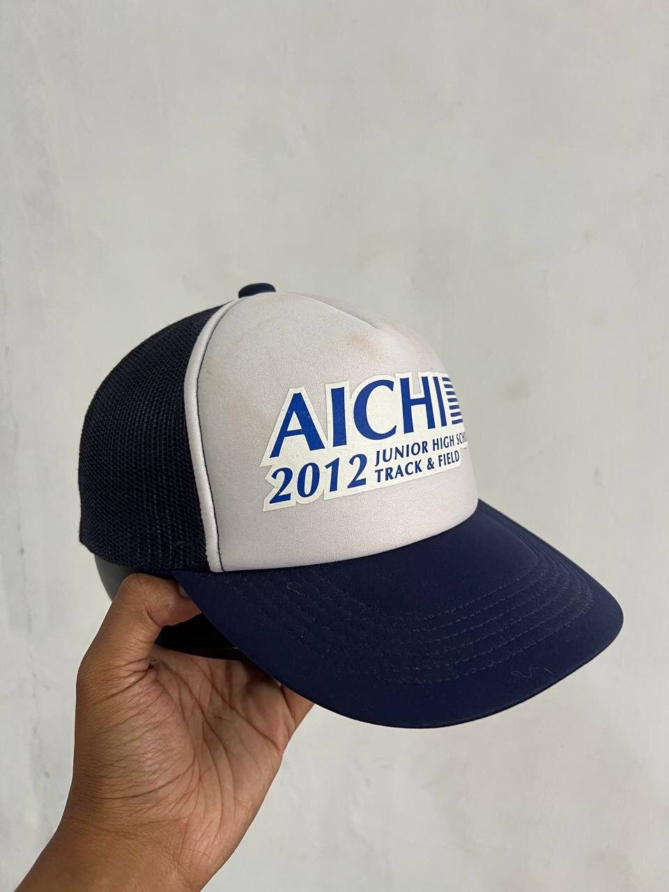 Japanese Brand Aichi 2012 Trucker Hat Cap Size ONE SIZE - 2 Thumbnail