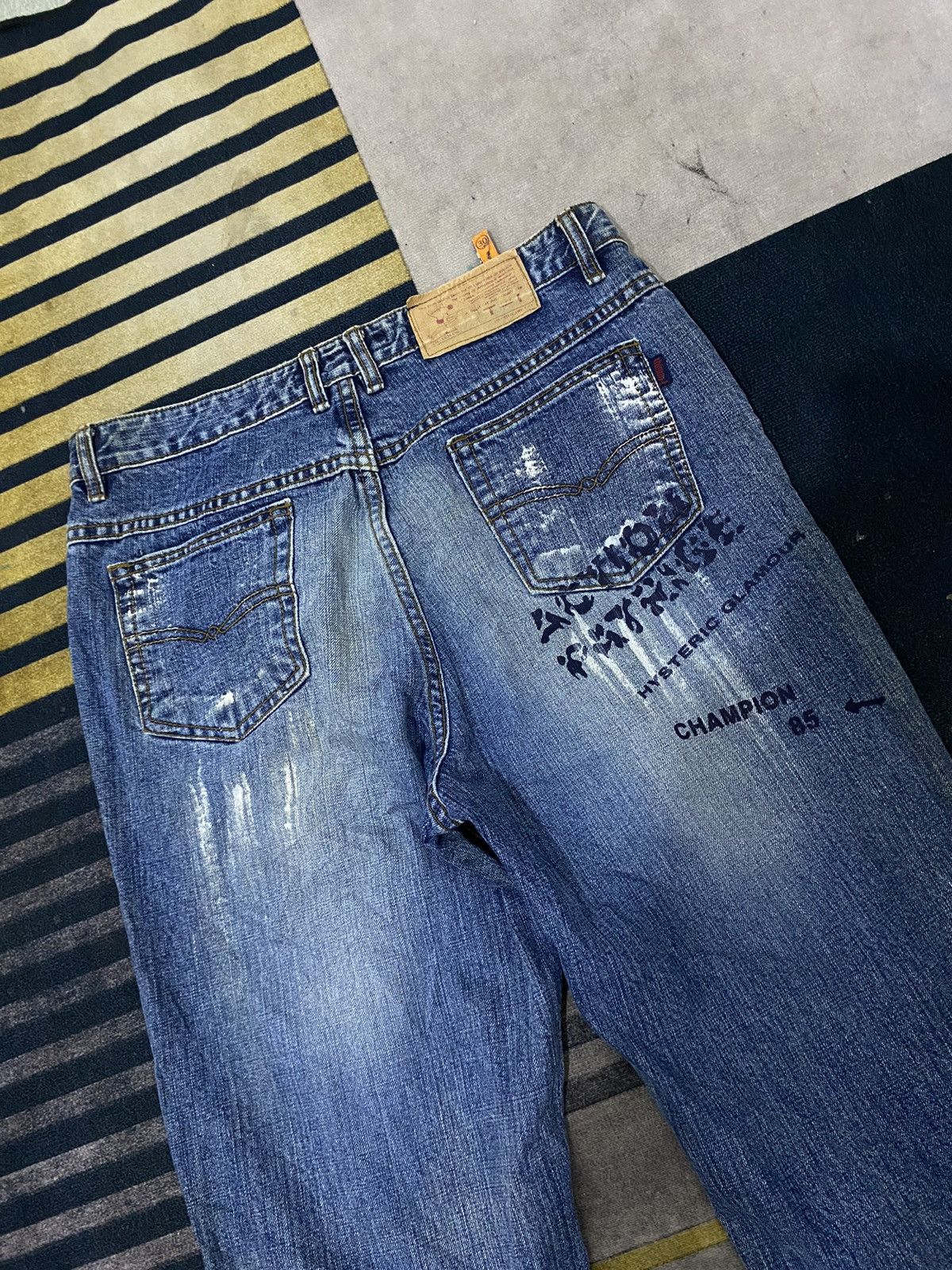 Vintage Y2K TI JEANS PUNK STYLE PANTS Size US 32 / EU 48 - 4 Thumbnail