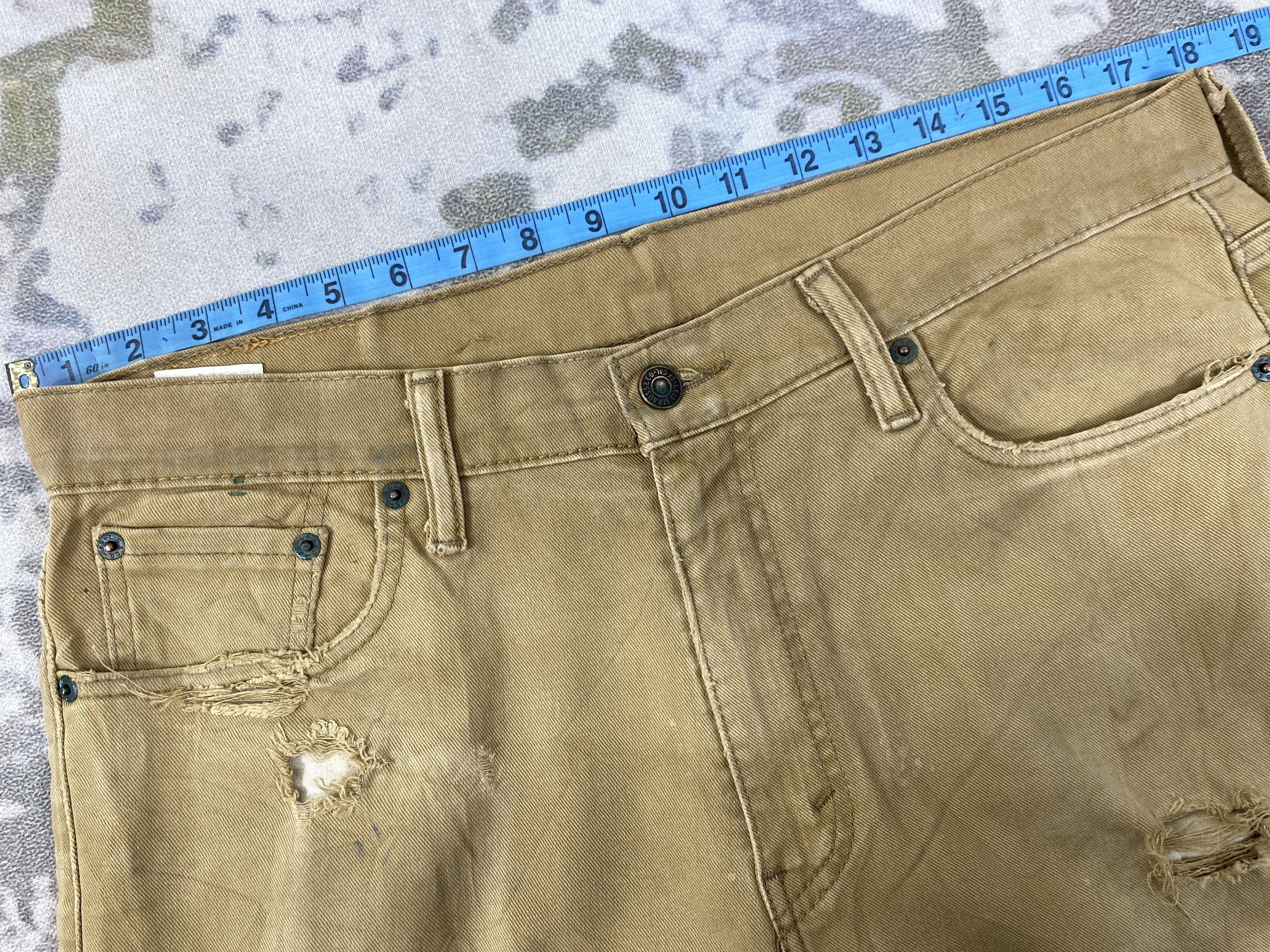 Levi's Brown Vintage Levi's 513 Jeans 36x31 Denim -JN1985 Size US 36 / EU 52 - 5 Thumbnail