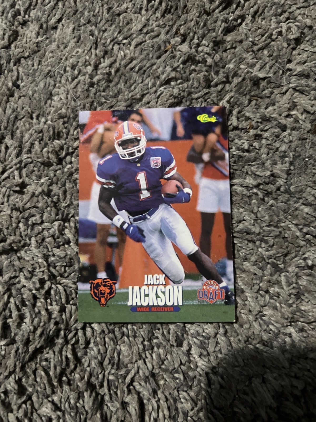 NFL 1995 Classic #62 Jack Jackson Card Size ONE SIZE - 1 Thumbnail