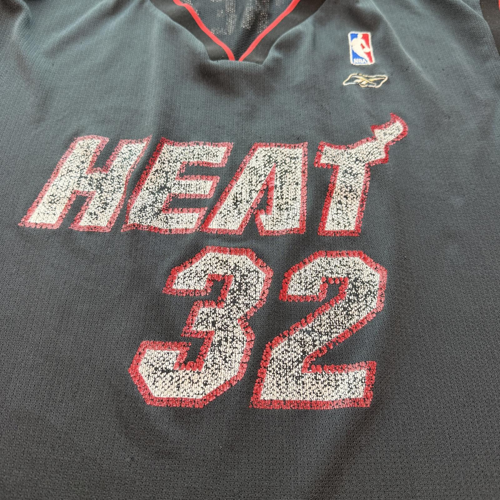 Reebok Miami Heat Shaquille O’Neal #32 Reebok NBA Jersey Black 2XL Size US XXL / EU 58 / 5 - 6 Thumbnail