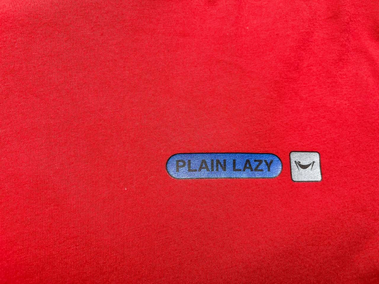 Vintage Vintage 90s Adult “ Plain Lazy Humor Tee Size M Size US M / EU 48-50 / 2 - 4 Thumbnail