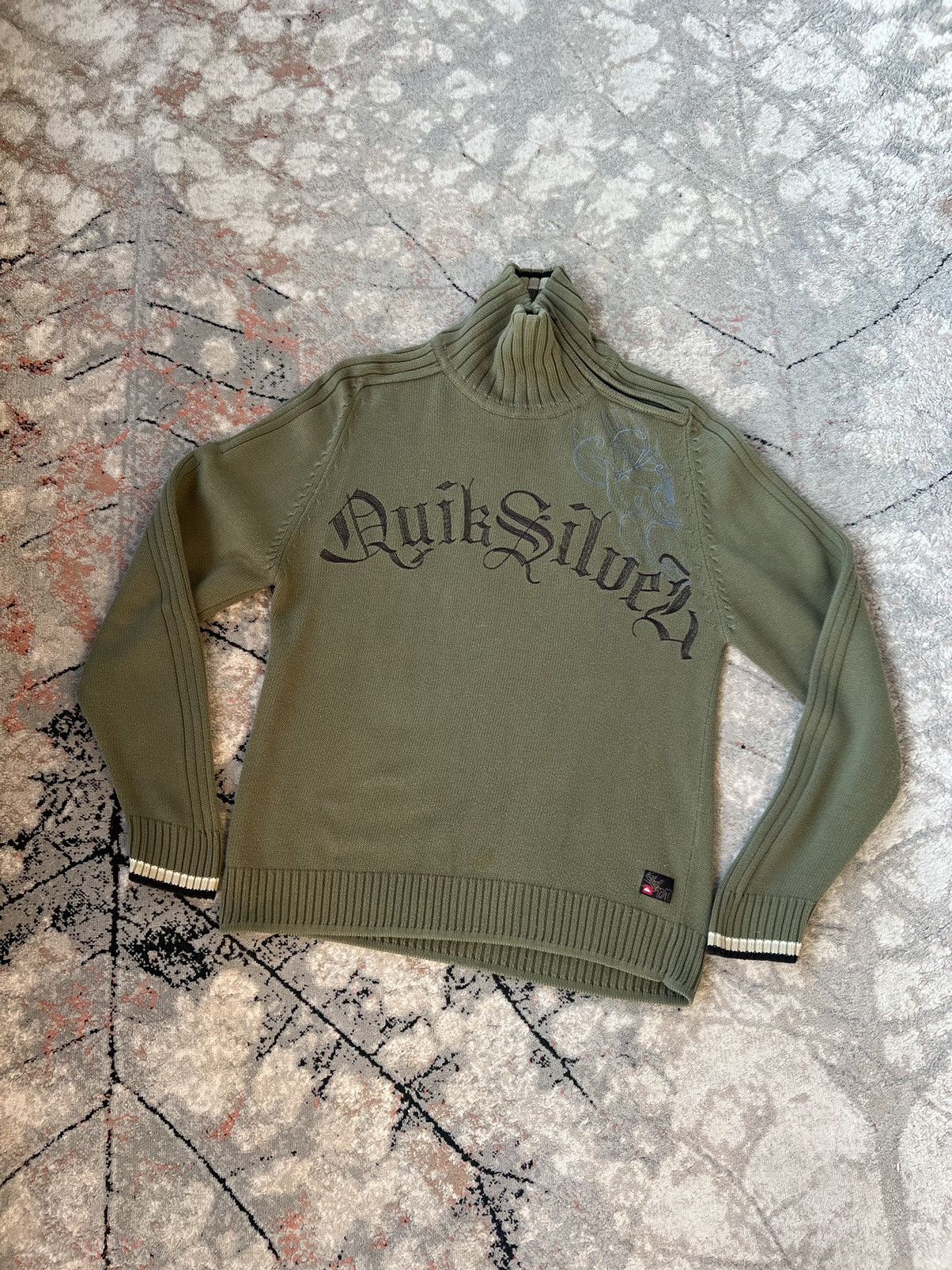 Quiksilver Y2K Vintage Quiksilver Knitwear Size US M / EU 48-50 / 2 - 1 Thumbnail