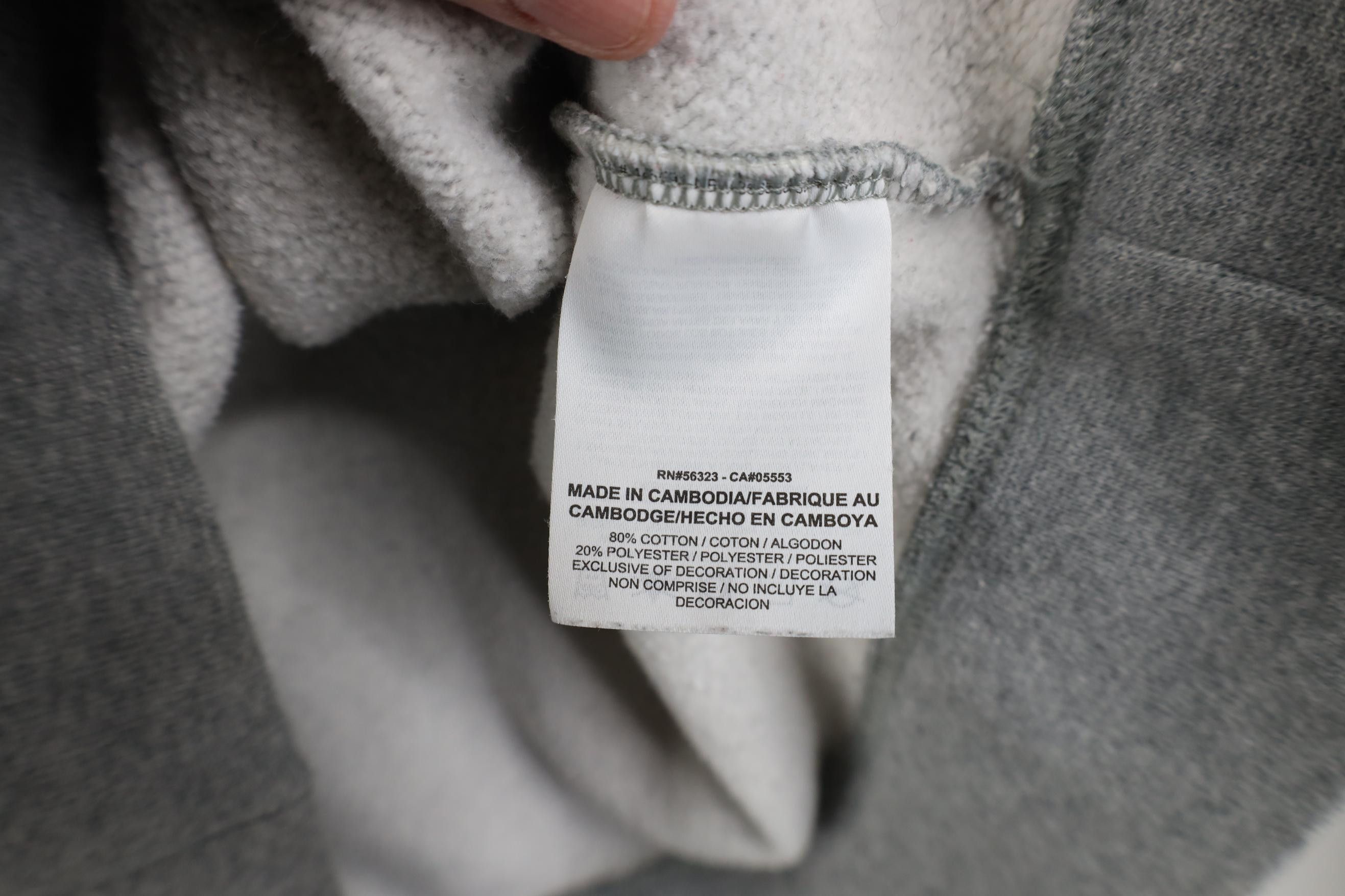 Nike Vintage Y2K Nike Scott Mini Swoosh 1/2 Zip Sweatshirt Gray Size US S / EU 44-46 / 1 - 12 Thumbnail