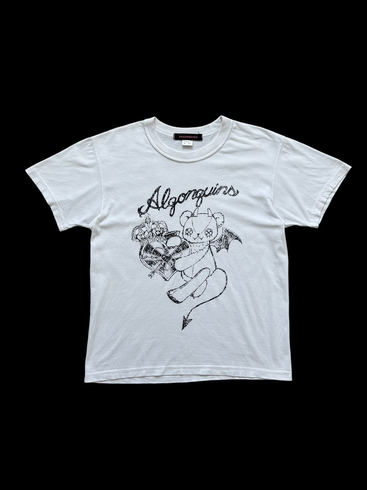 Japanese Brand Algonquins Goth Tshirt Size S / US 4 / IT 40 - 1 Thumbnail