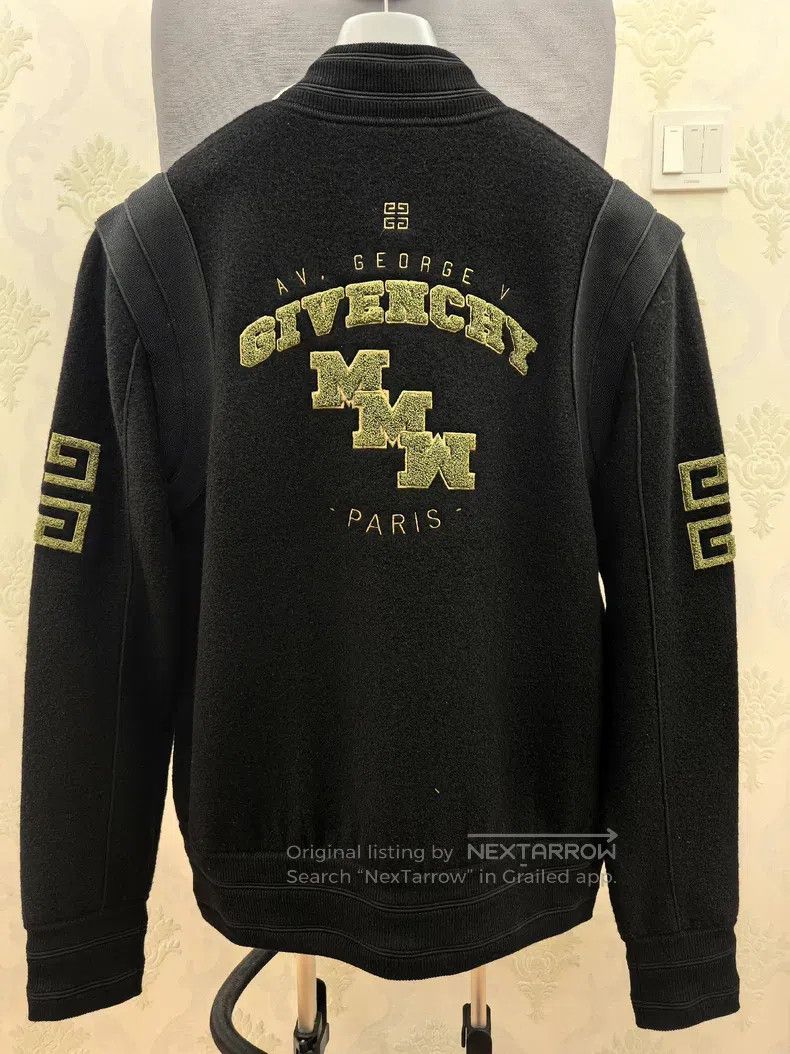 Givenchy Givenchy Baseball Jacket (Size M, Full Wool, Chest 120) Size US M / EU 48-50 / 2 - 4 Thumbnail