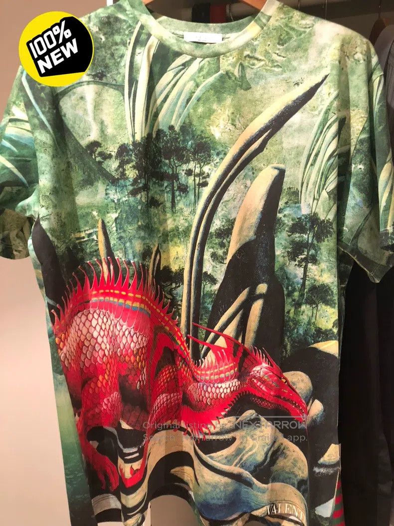Valentino Valentino T-shirt Size US S / EU 44-46 / 1 - 1 Thumbnail