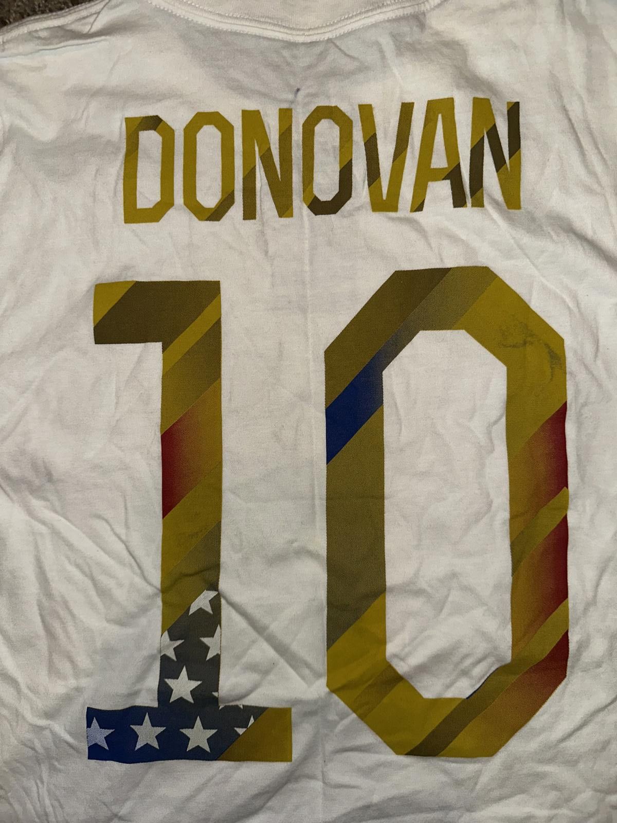 Nike Nike Landon Donovan Men's White T-Shirt Size US M / EU 48-50 / 2 - 6 Thumbnail