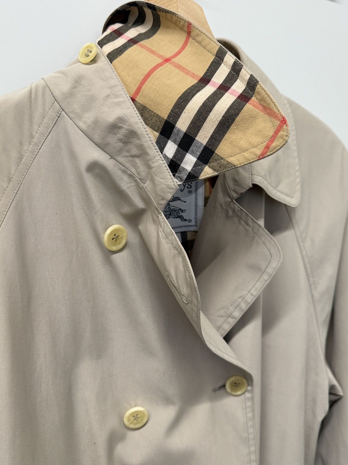 Burberry Womens Vintage Trench Coat Size M / US 6-8 / IT 42-44 - 3 Thumbnail