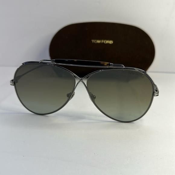Tom Ford New Authentic TOM FORD Holden FT0818/S 08G aviator mirror le Size ONE SIZE - 5 Thumbnail