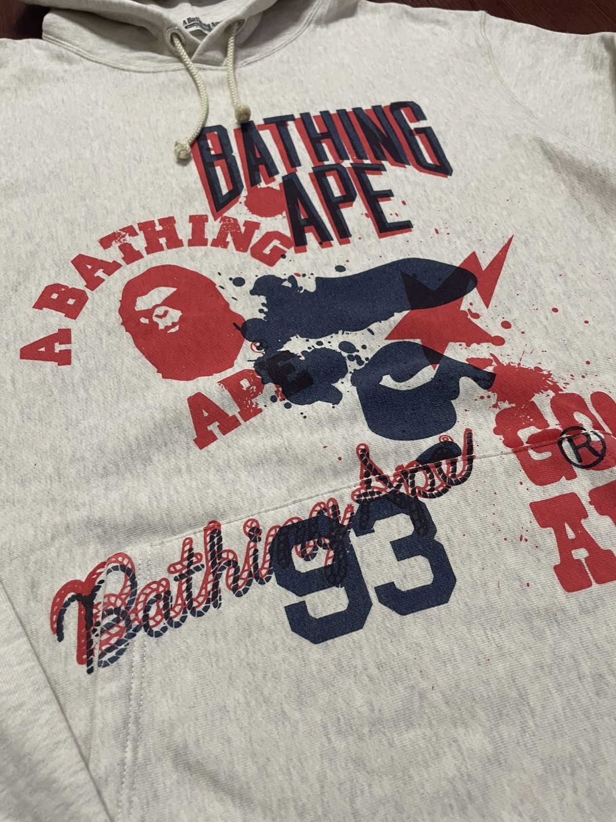 Bape Bape A Bathing Ape Multi Logo Hoodie Size US XL / EU 56 / 4 - 3 Thumbnail