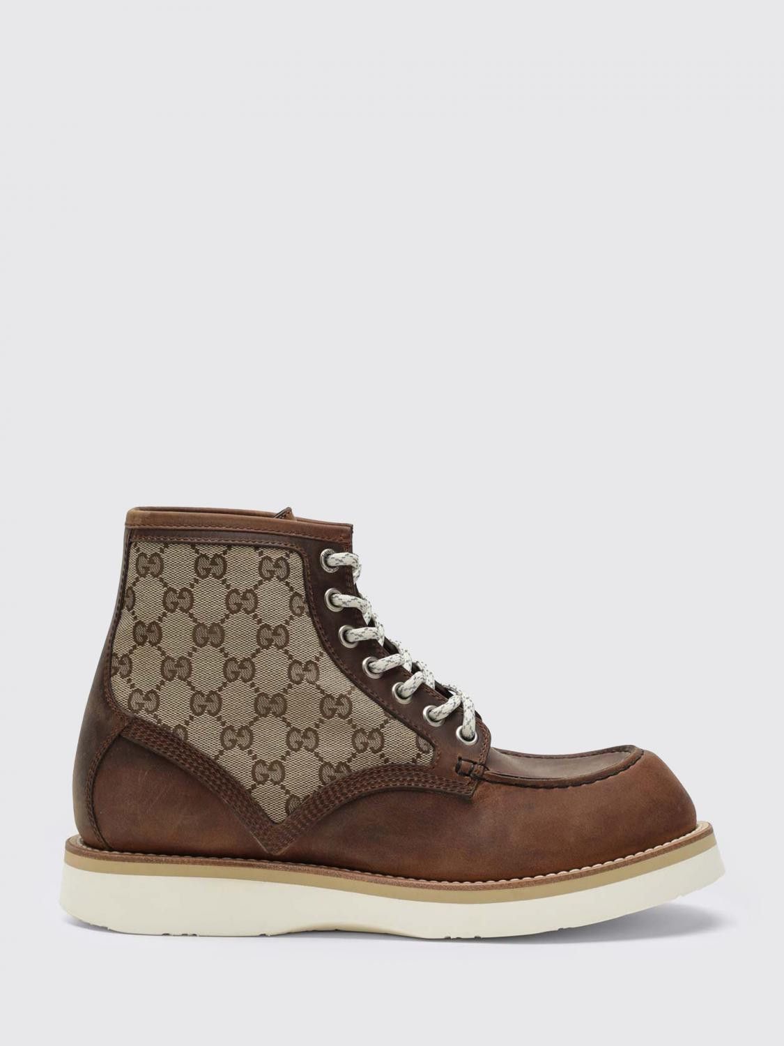 Gucci Gucci Boot Men Beige Size US 7 / EU 40 - 1 Thumbnail