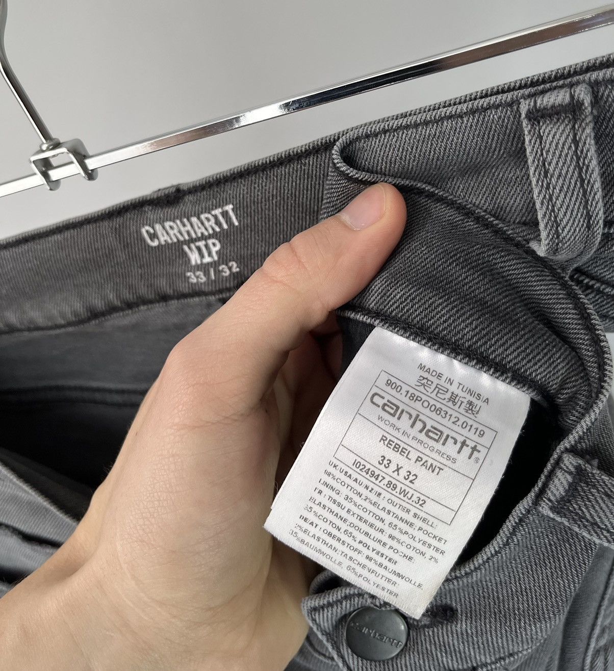 Other Carhartt WIP Jeans Rebel Pant Size US 33 - 7 Thumbnail