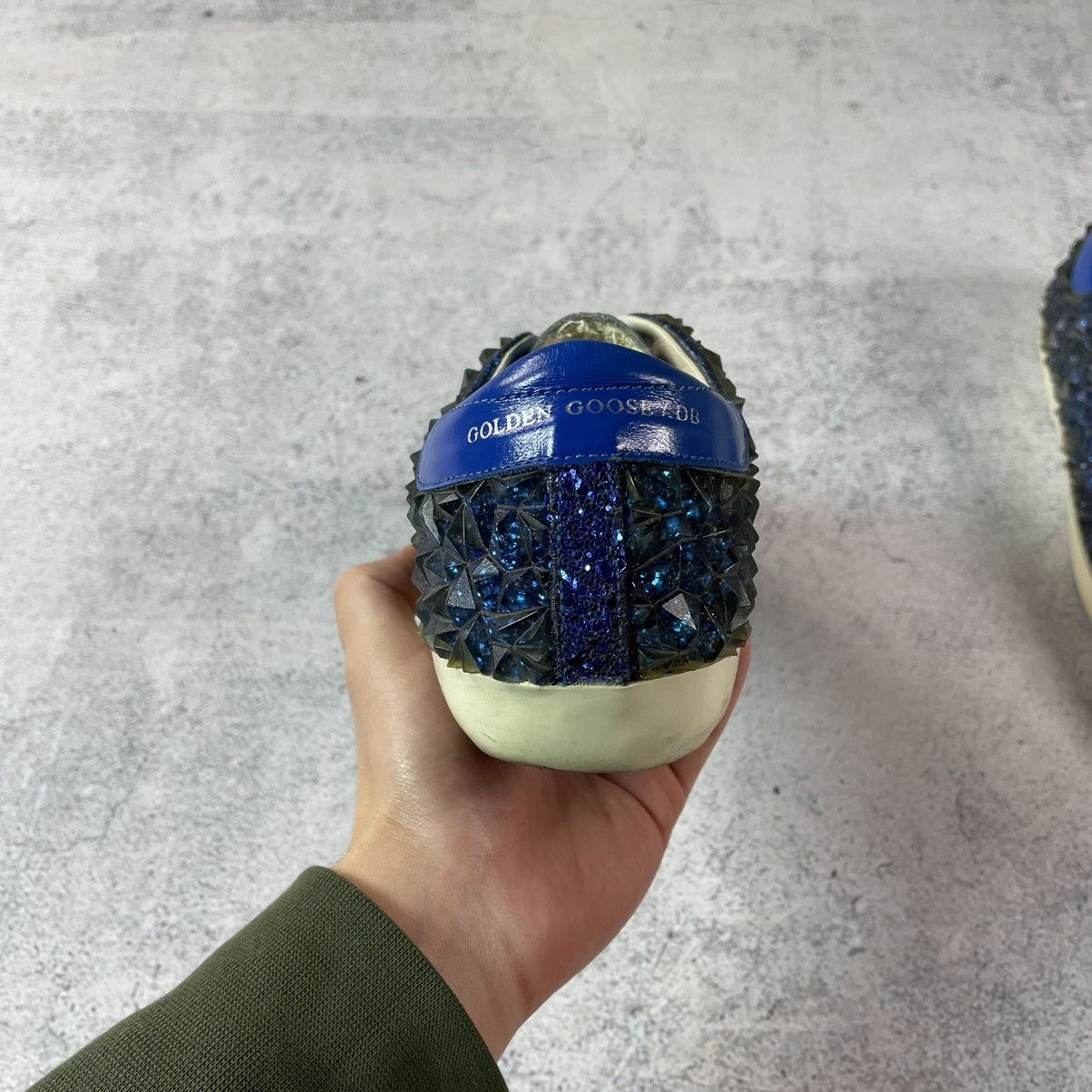 Golden Goose GOLDEN GOOSE SUPERSTAR 3D Crystal effect Glitter Sneakers Size US 9 / IT 39 - 7 Thumbnail