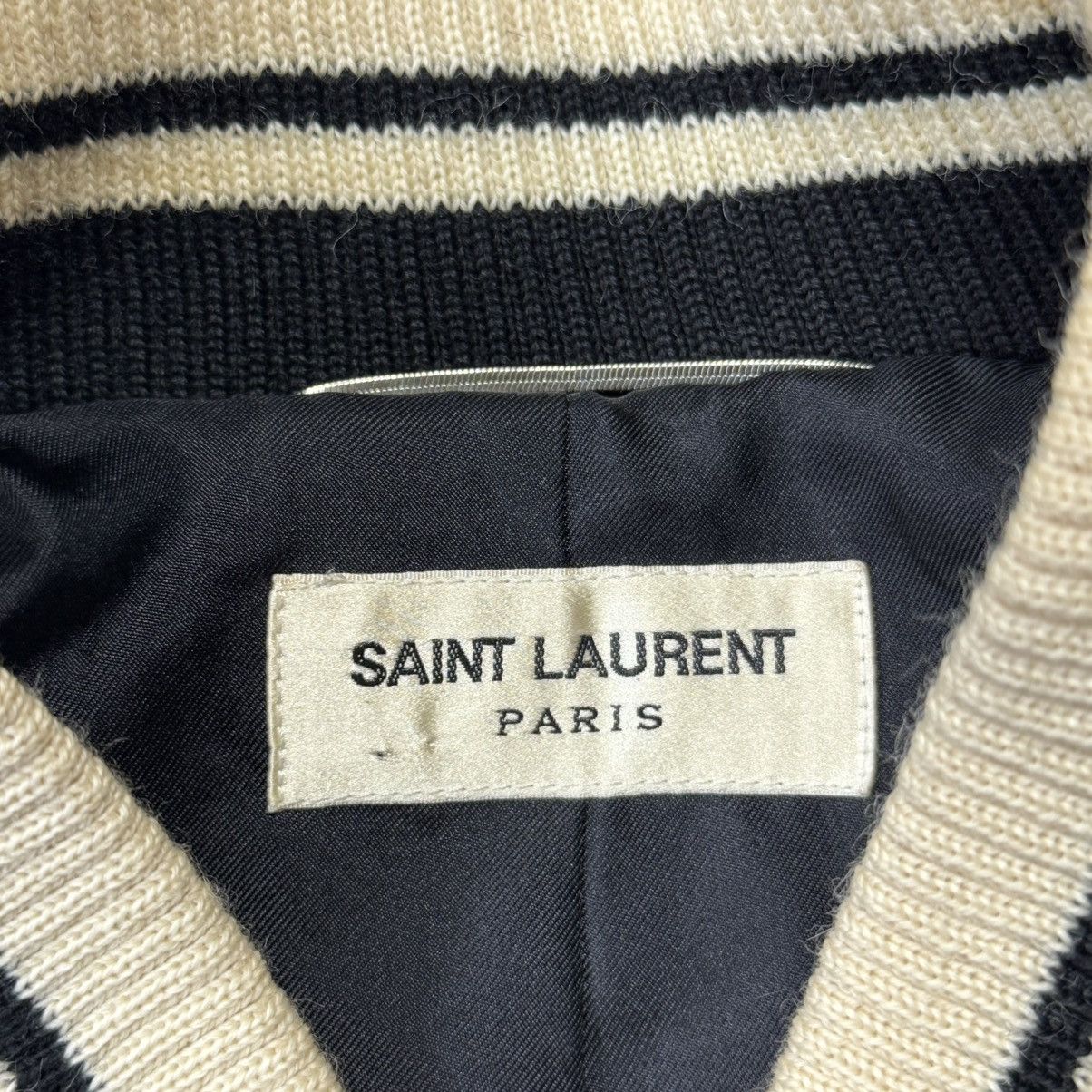 Hedi Slimane × Saint Laurent Paris Rare Size 52 Saint Laurent Bloodluster satin bomber jacket Size US L / EU 52-54 / 3 - 5 Thumbnail