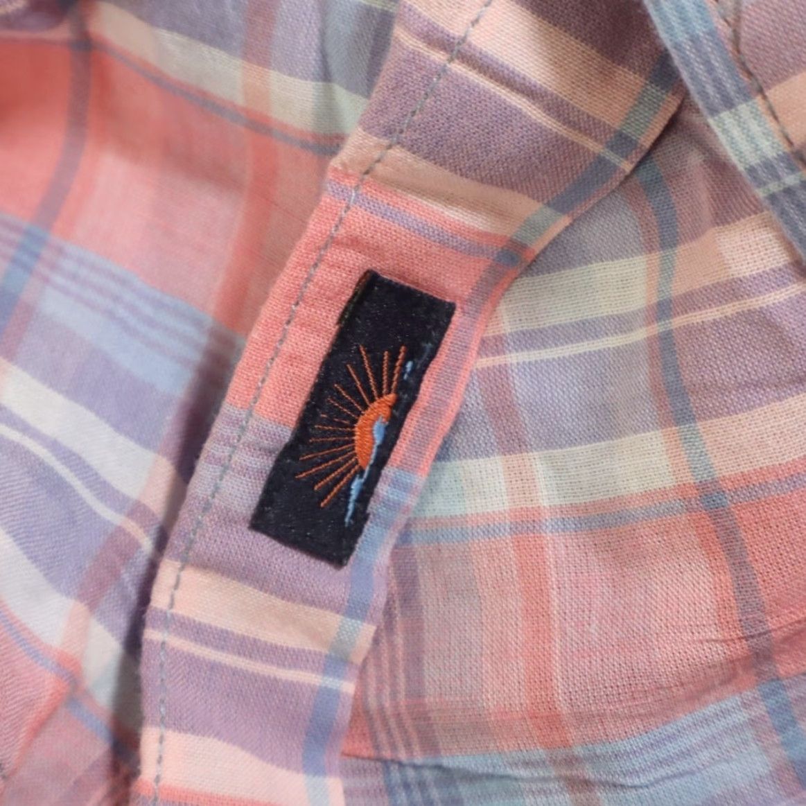 Faherty Faherty Shirt Plaid Button Up Light Linen Cotton Blend Red Men M Size US M / EU 48-50 / 2 - 7 Thumbnail