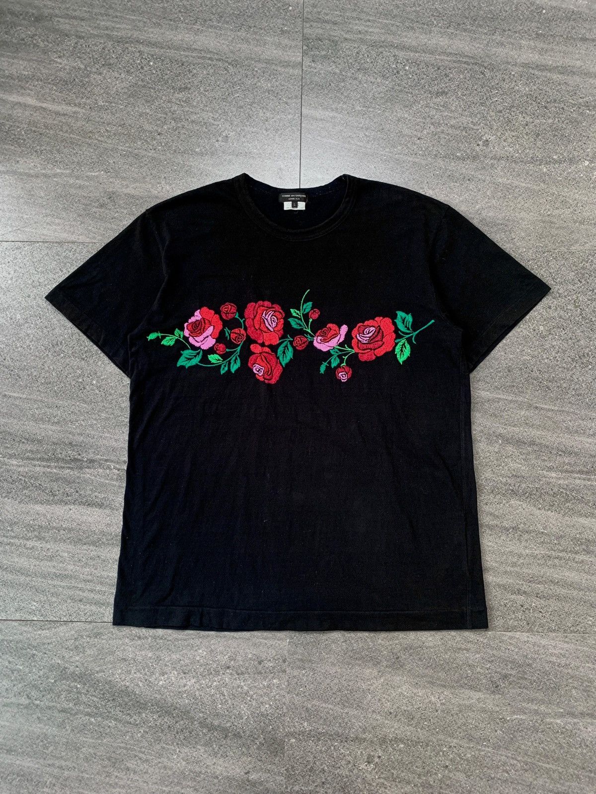 Comme des Garcons Homme Plus FREE TAX! AD2021 Rose Flowery Embroidery - Large Size US L / EU 52-54 / 3 - 1 Thumbnail