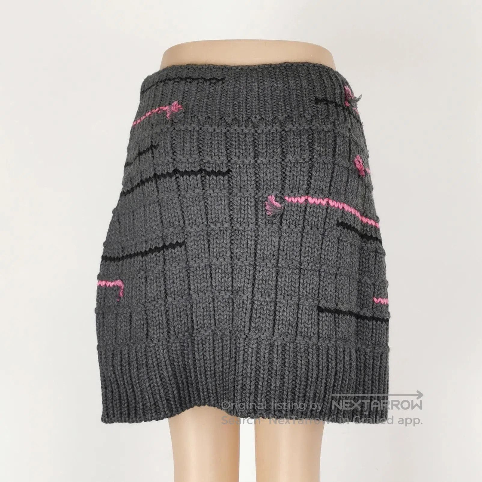 Prada Prada Colorful Woven Wool Skirt Size 42 . Size 41" - 3 Thumbnail