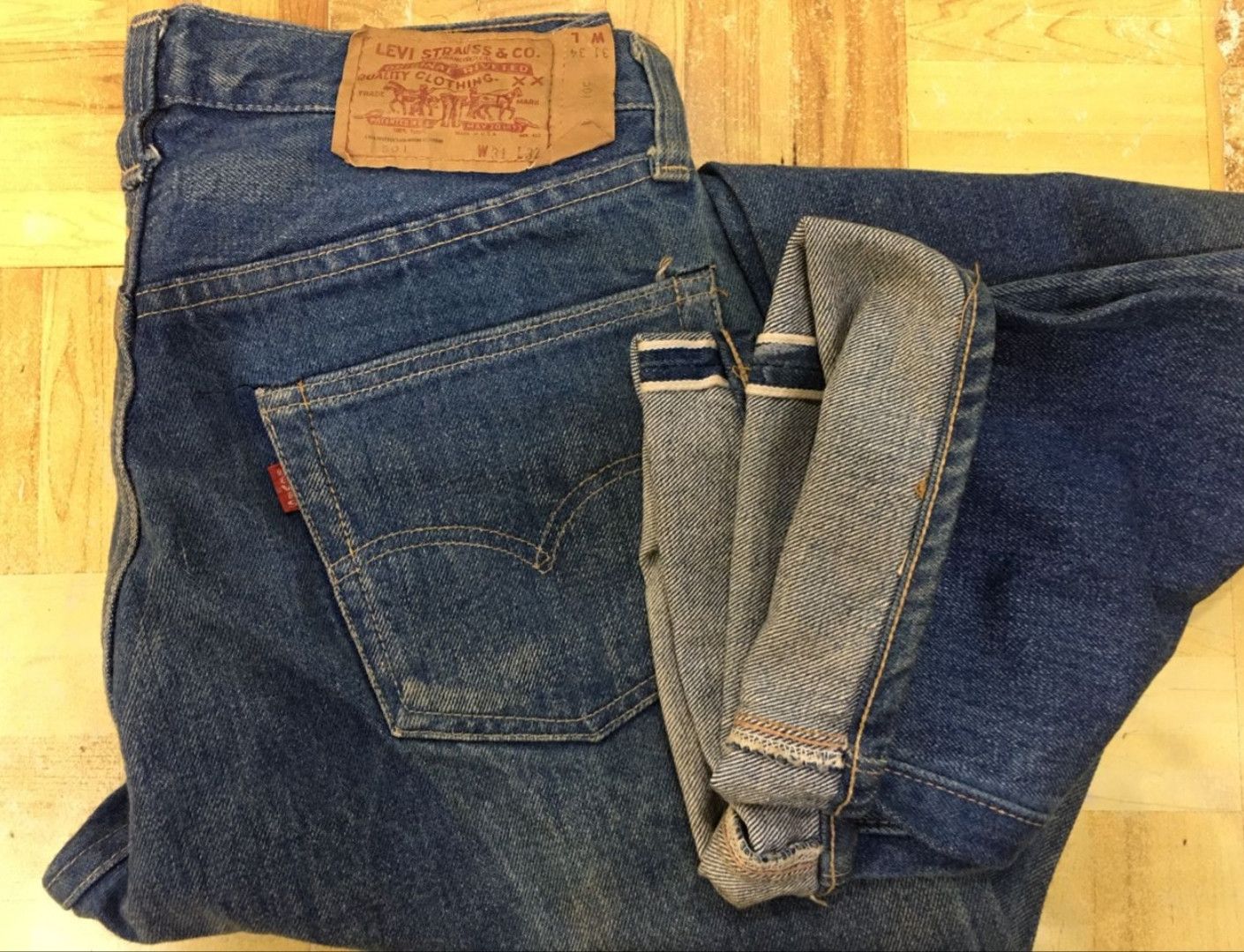Levi's 🔥LEVI'S 501 no.6 single stitch Size US 30 / EU 46 - 9 Thumbnail