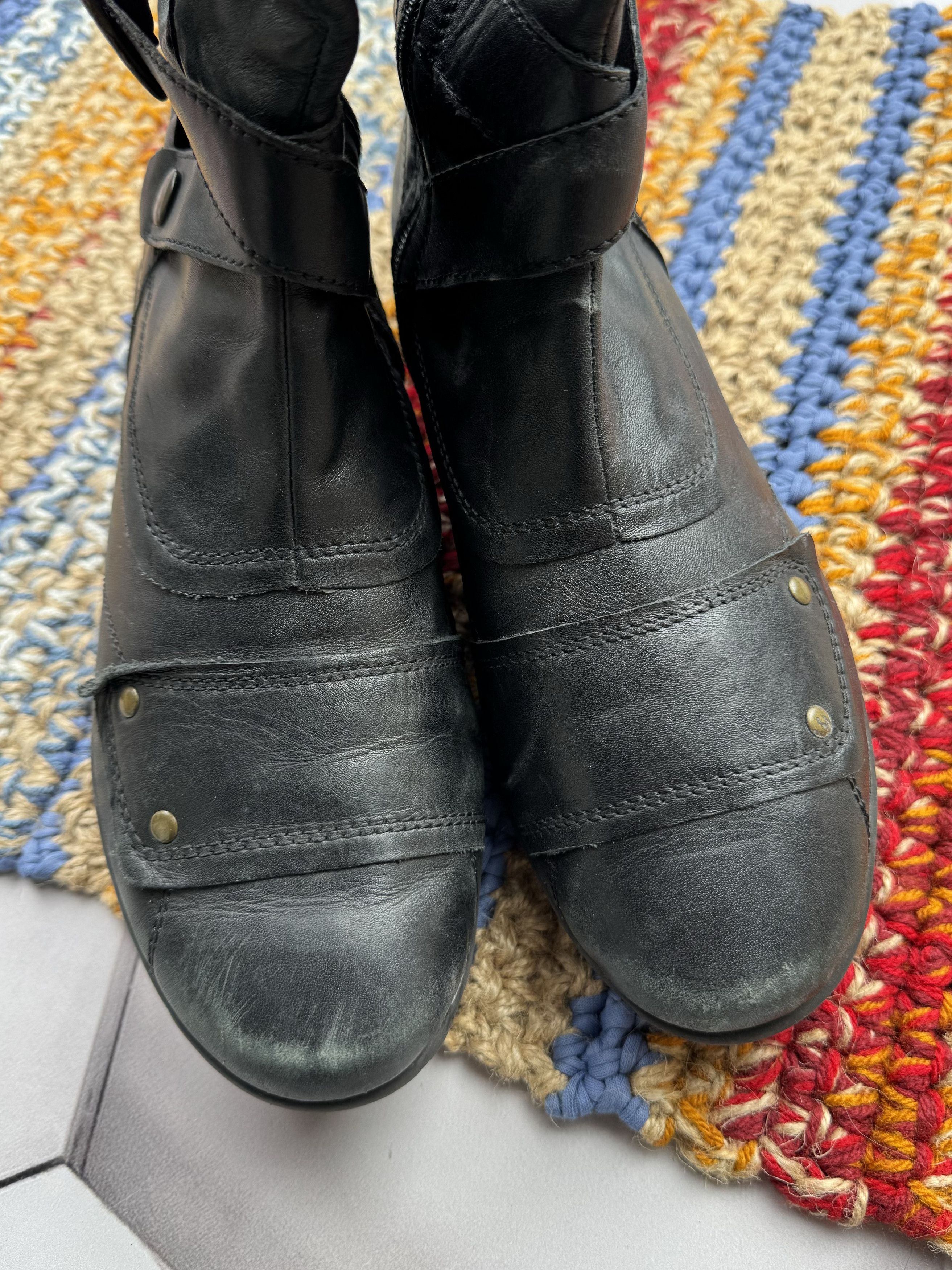 Japanese Brand Vintage Bondage Boots (E4) Size US 7 / IT 37 - 9 Thumbnail