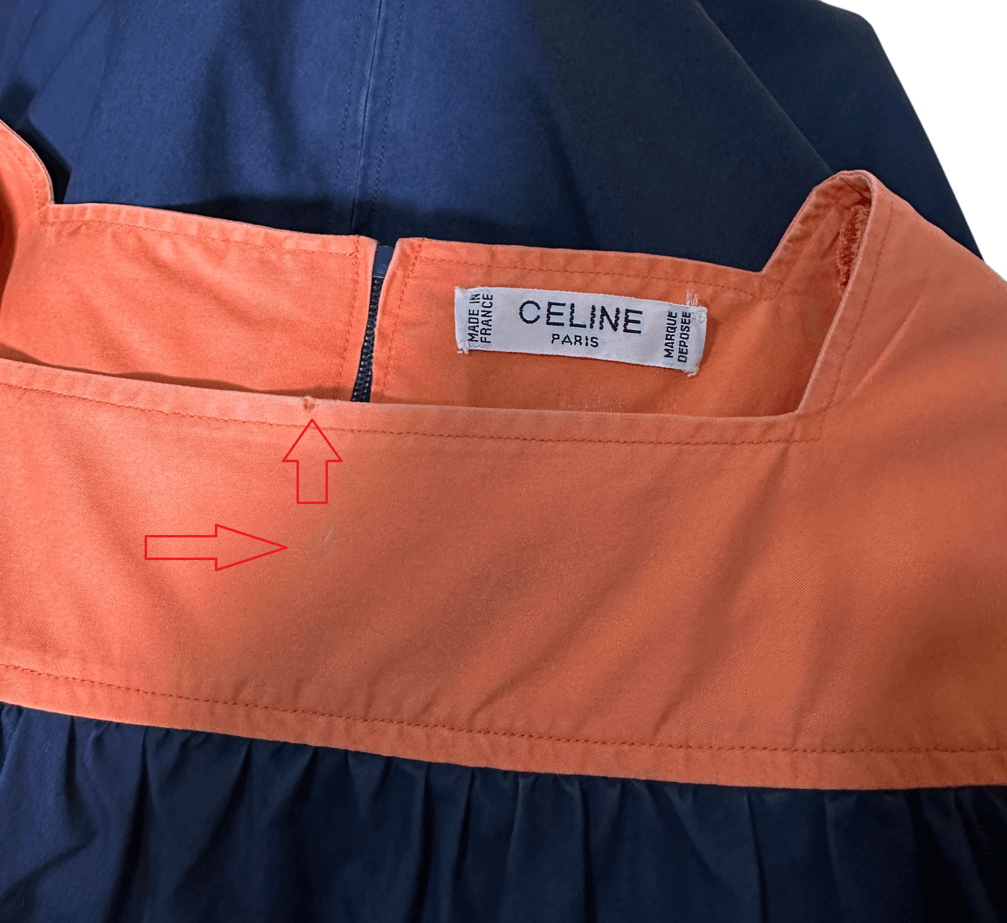 Celine Cotton Vintage dress Size M / US 6-8 / IT 42-44 - 7 Thumbnail