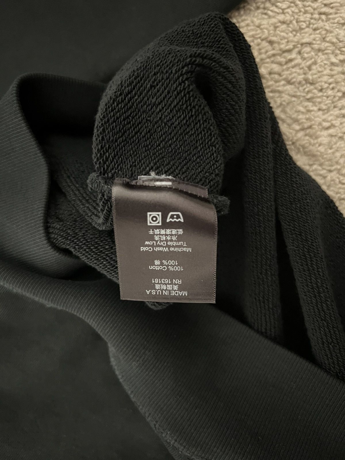 Rhude Rhude Chenille Varsity Patch Hoodie Size M Size US M / EU 48-50 / 2 - 5 Thumbnail
