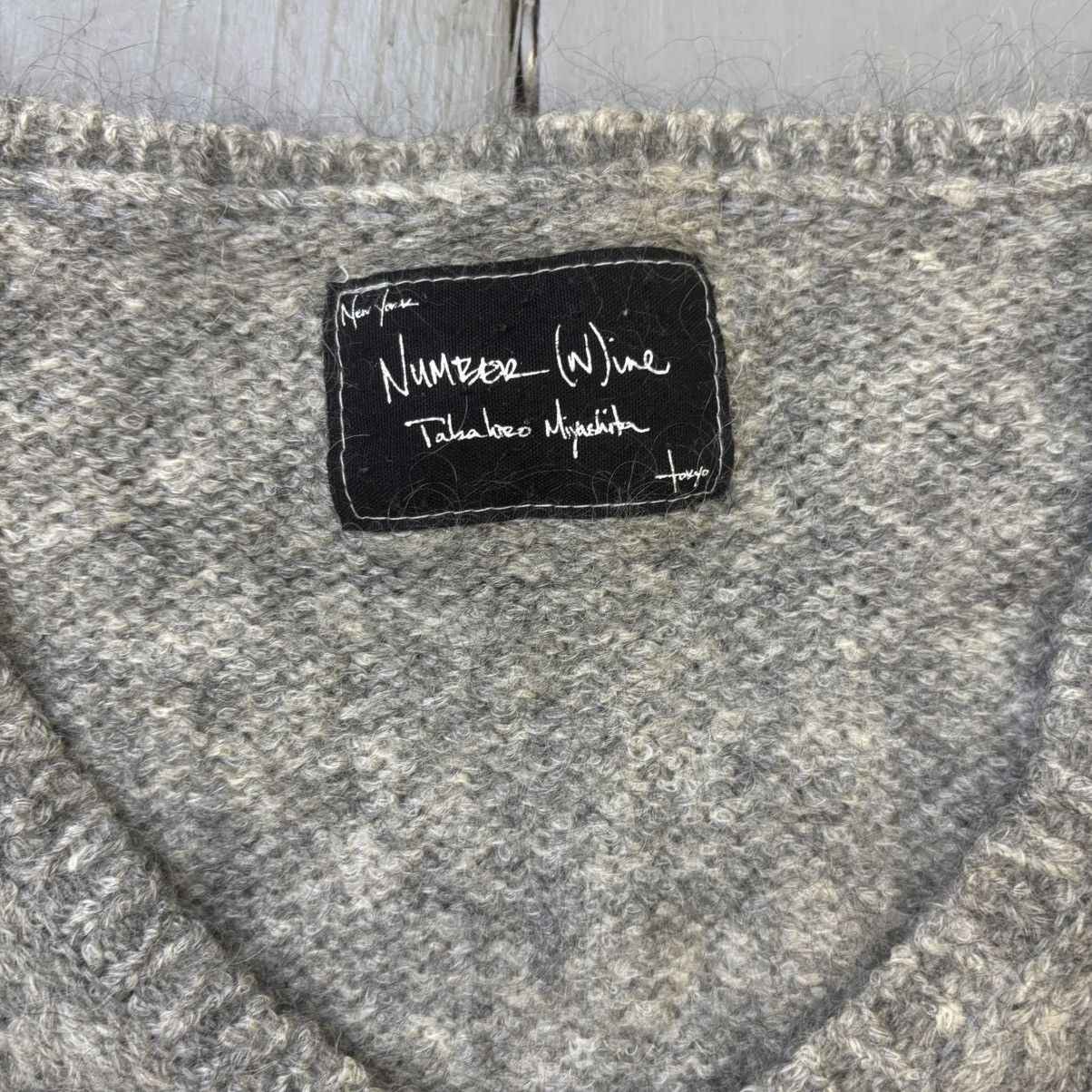 Number (N)ine AW2009 ‘A Closed Feeling’ Distressed Knit Sweater Size US M / EU 48-50 / 2 - 4 Thumbnail