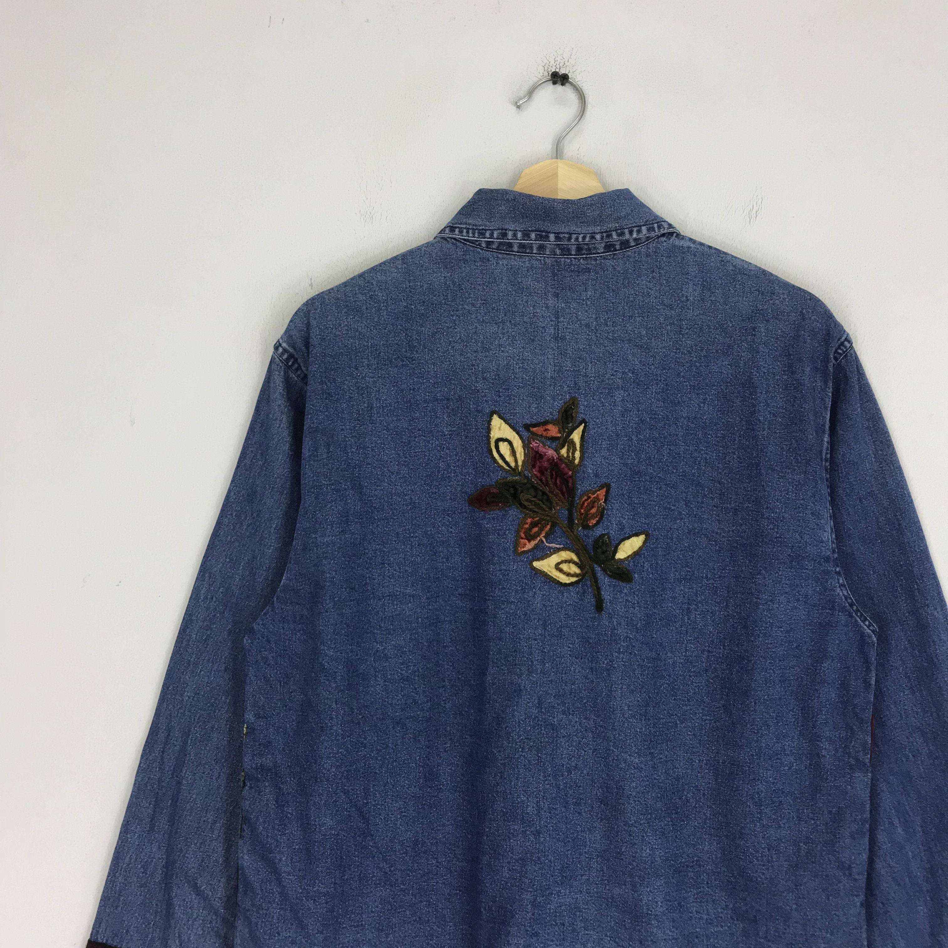 Vintage Vintage 90s Denim Jeans Jacket - 135 Size US S / EU 44-46 / 1 - 9 Thumbnail