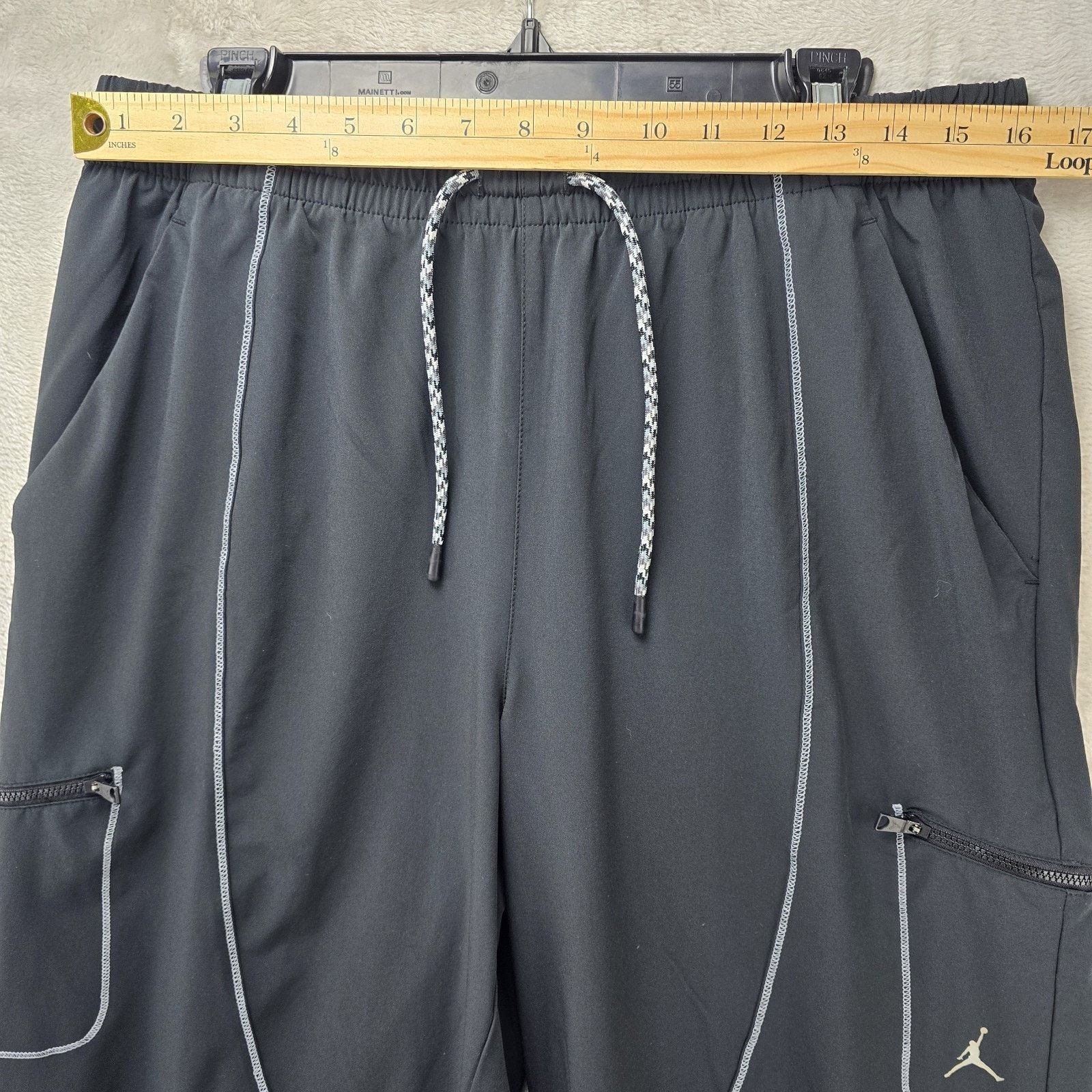 Nike Nike Air Jordan Sport Tunnel Pants Large Stealth Loose Fit Size 32" / US 10 / IT 46 - 9 Thumbnail