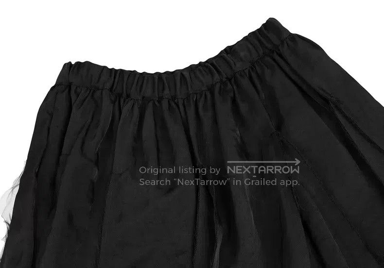 Comme des Garcons Comme des Garcons size S Tulle half skirt Size 22" - 3 Thumbnail