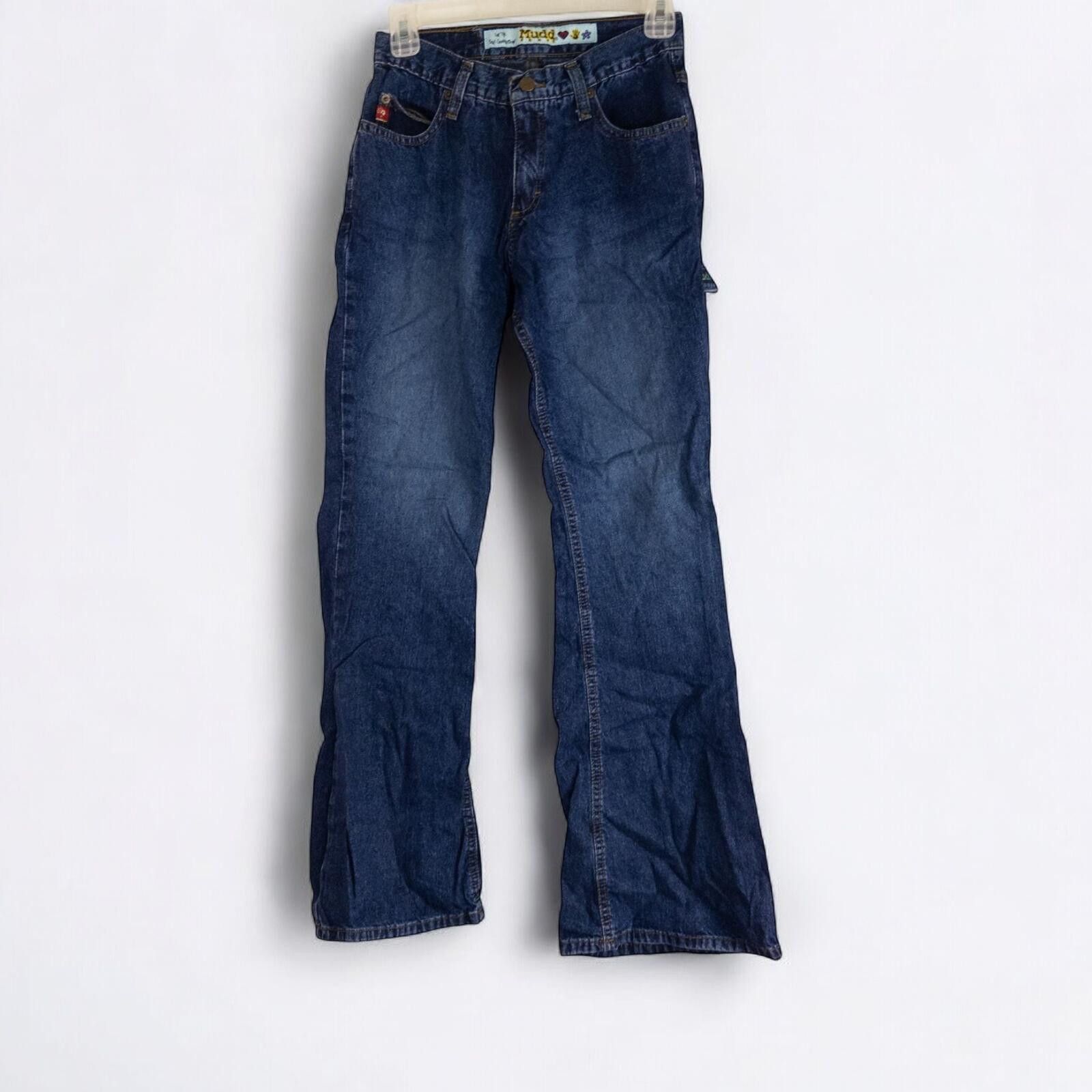 Steve Madden Mudd Vintage Blue Solid Jeans Womens XSmall Size 24" / US 00 / IT 34 - 3 Thumbnail