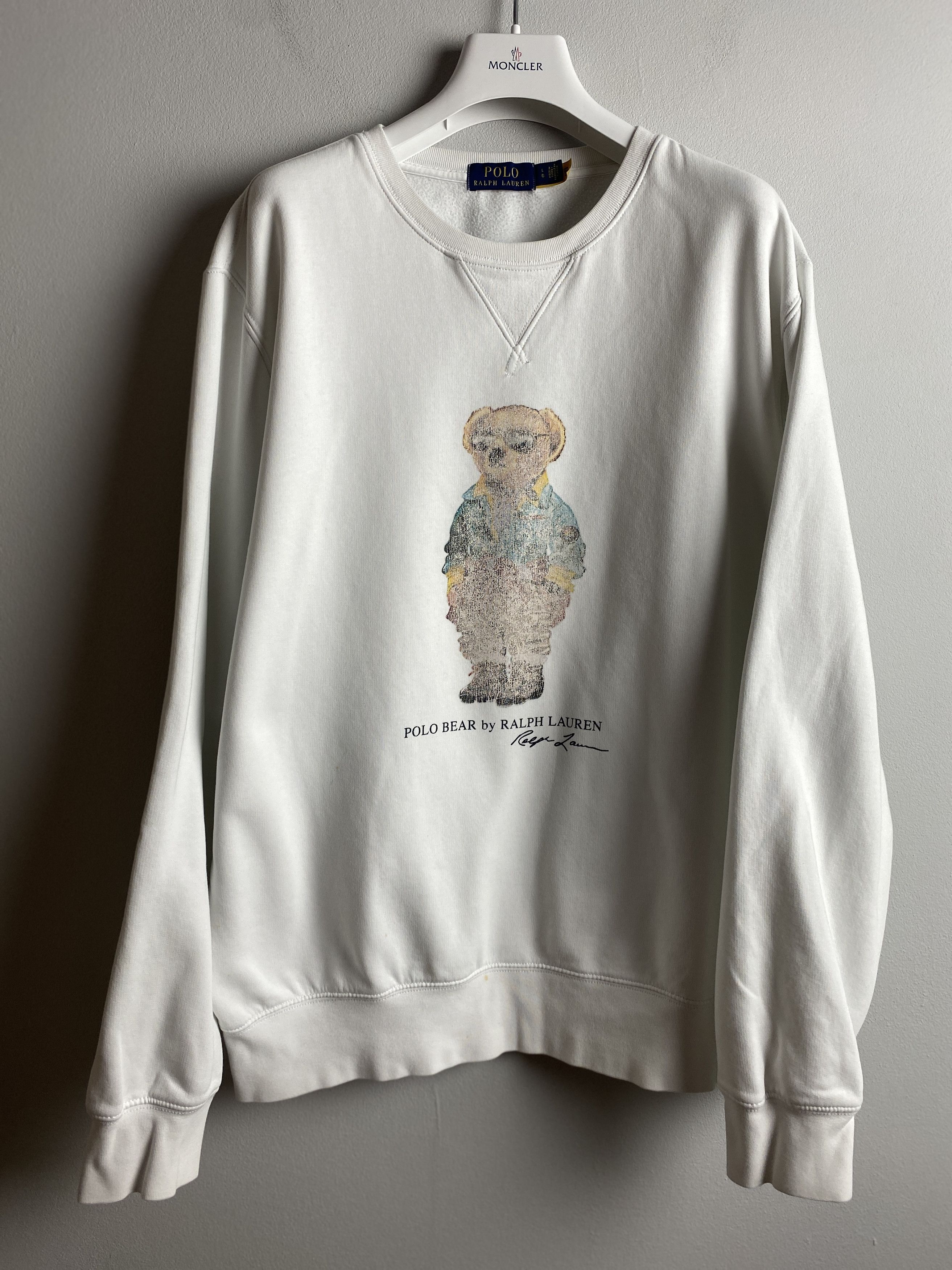 Polo Ralph Lauren Polo Ralph Lauren polo bear sweatshirt crewneck Size US L / EU 52-54 / 3 - 1 Thumbnail