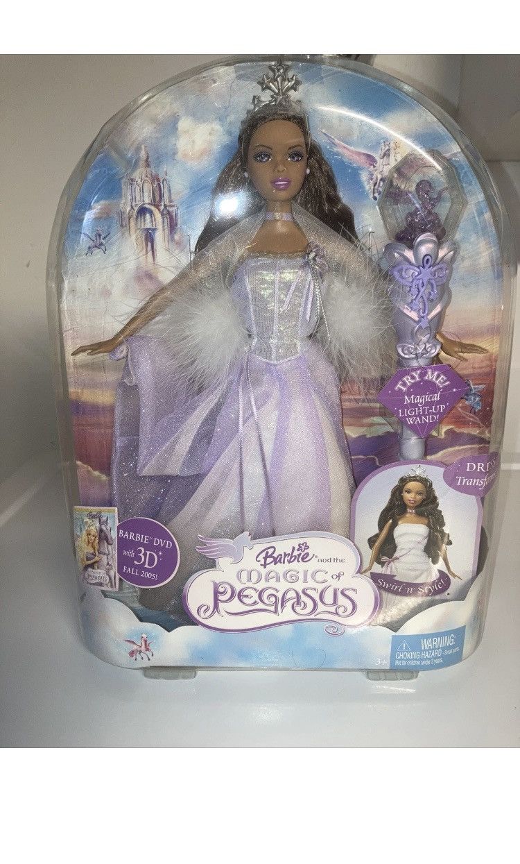 Other Deadstock 2005 Barbie Magic of Pegasus AA Annika Doll NIB Size ONE SIZE - 1 Thumbnail