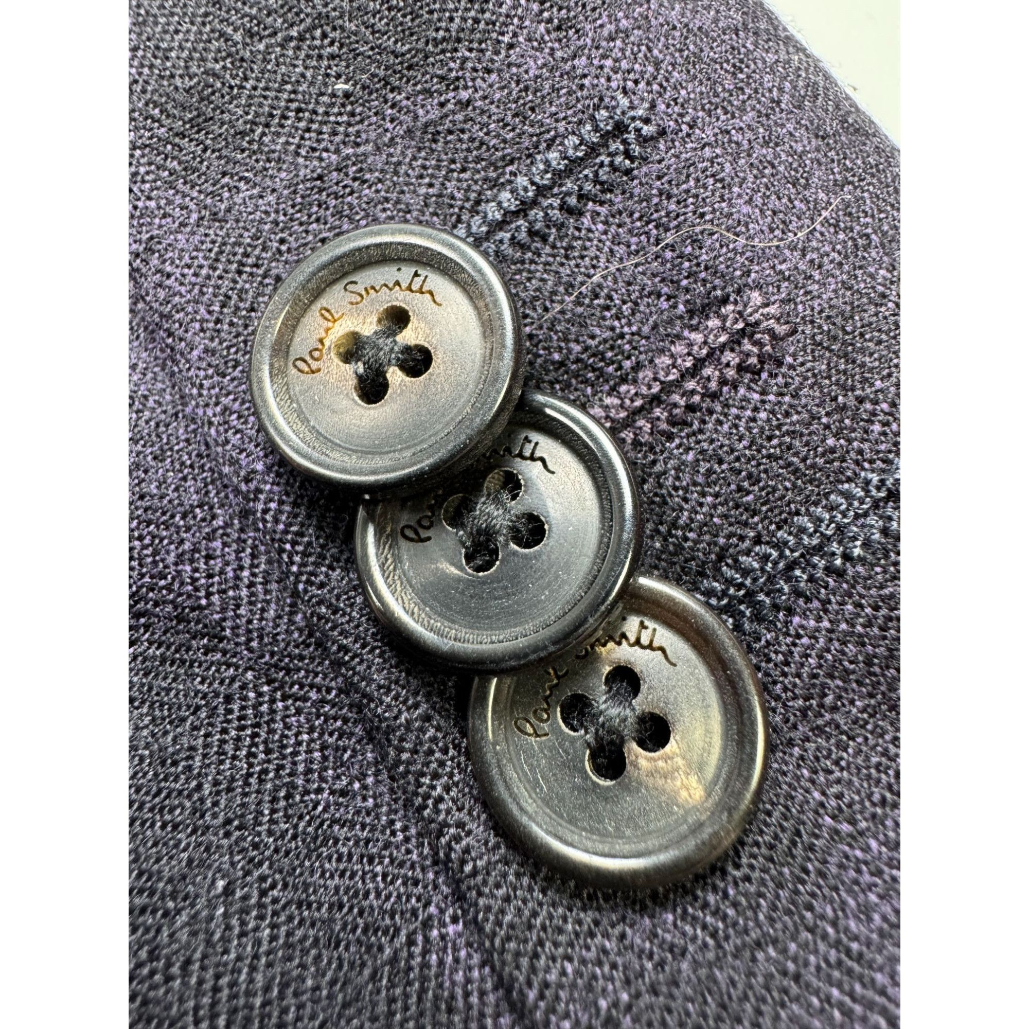 Paul Smith Paul & Smith Checkered Two Button Wool Blazer (Y1261) Size 42R - 16 Thumbnail
